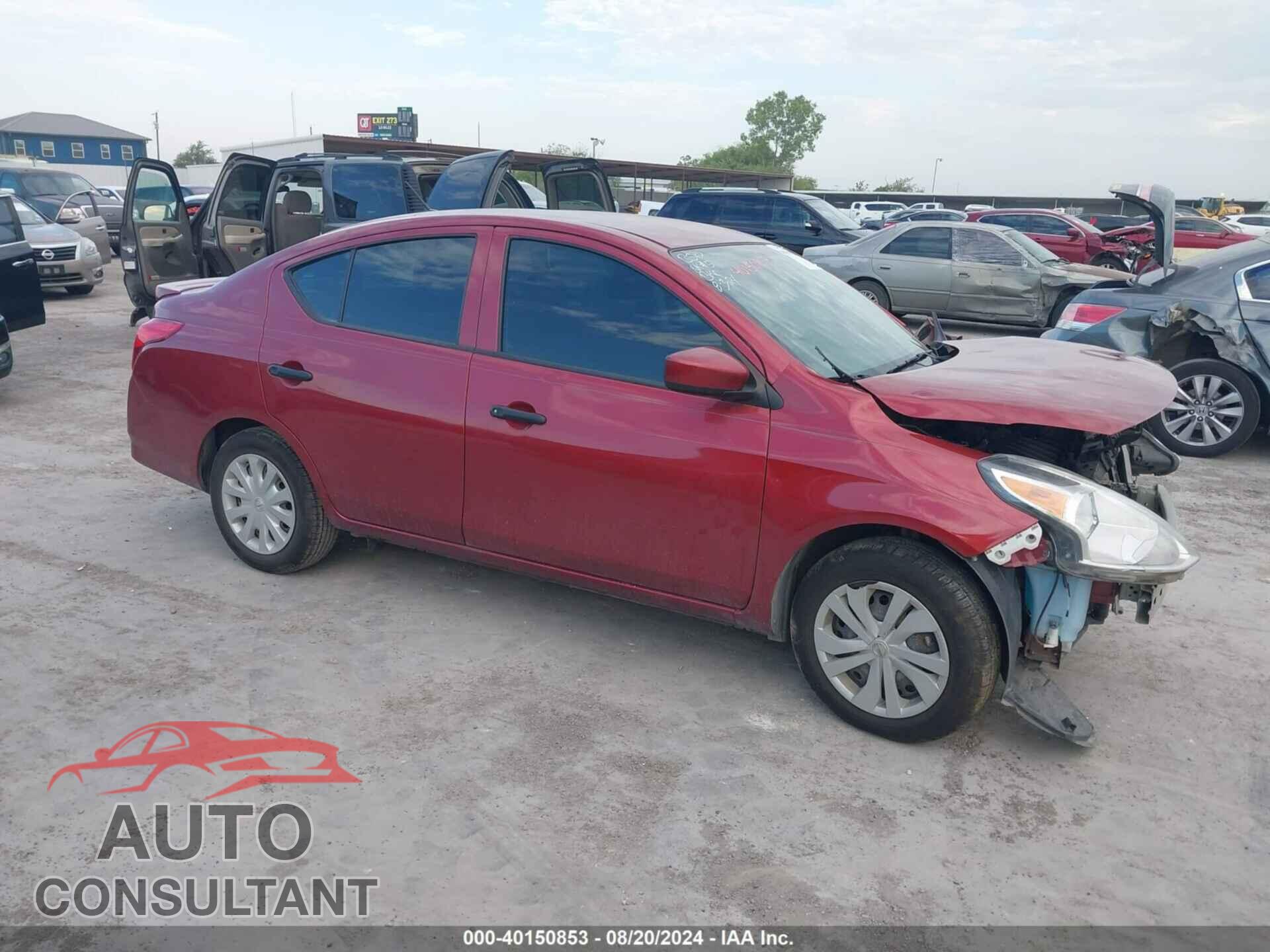 NISSAN VERSA 2019 - 3N1CN7AP3KL839636