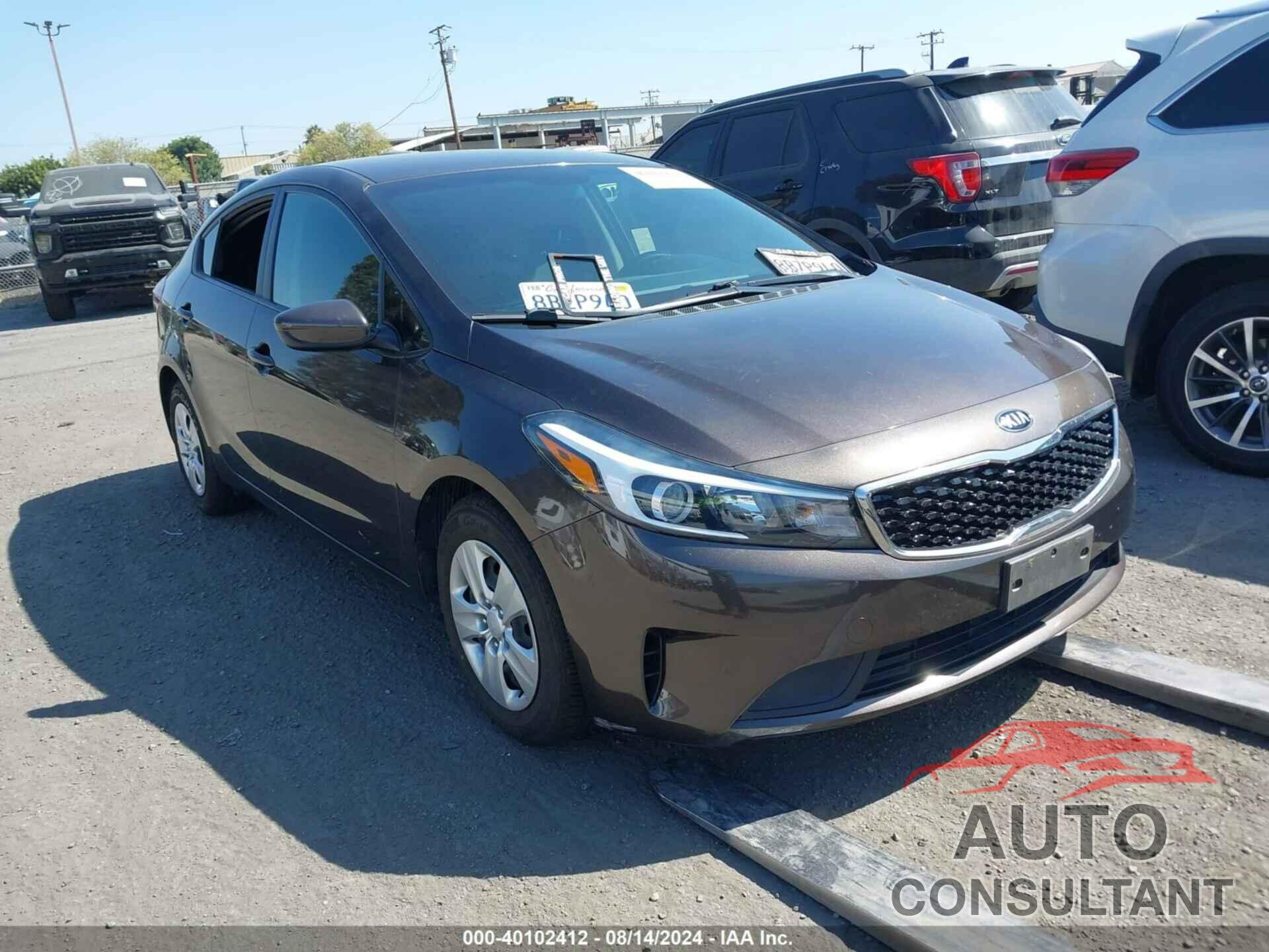 KIA FORTE 2018 - 3KPFL4A70JE218551