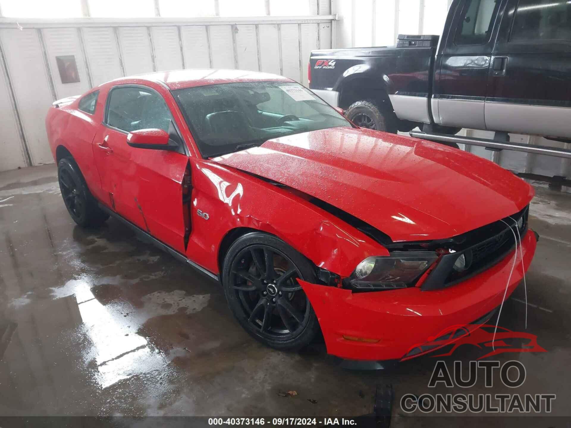 FORD MUSTANG 2012 - 1ZVBP8CF5C5248395