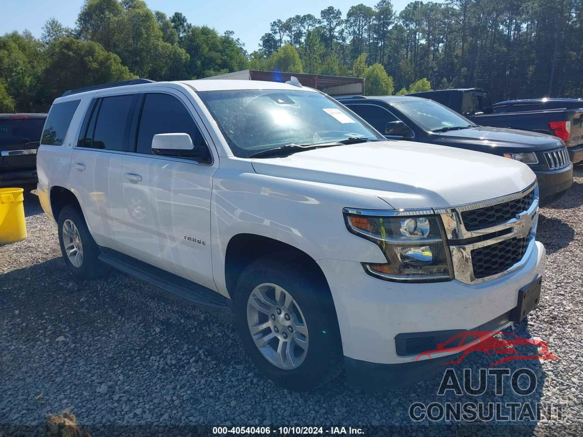 CHEVROLET TAHOE 2020 - 1GNSKBKCXLR156219