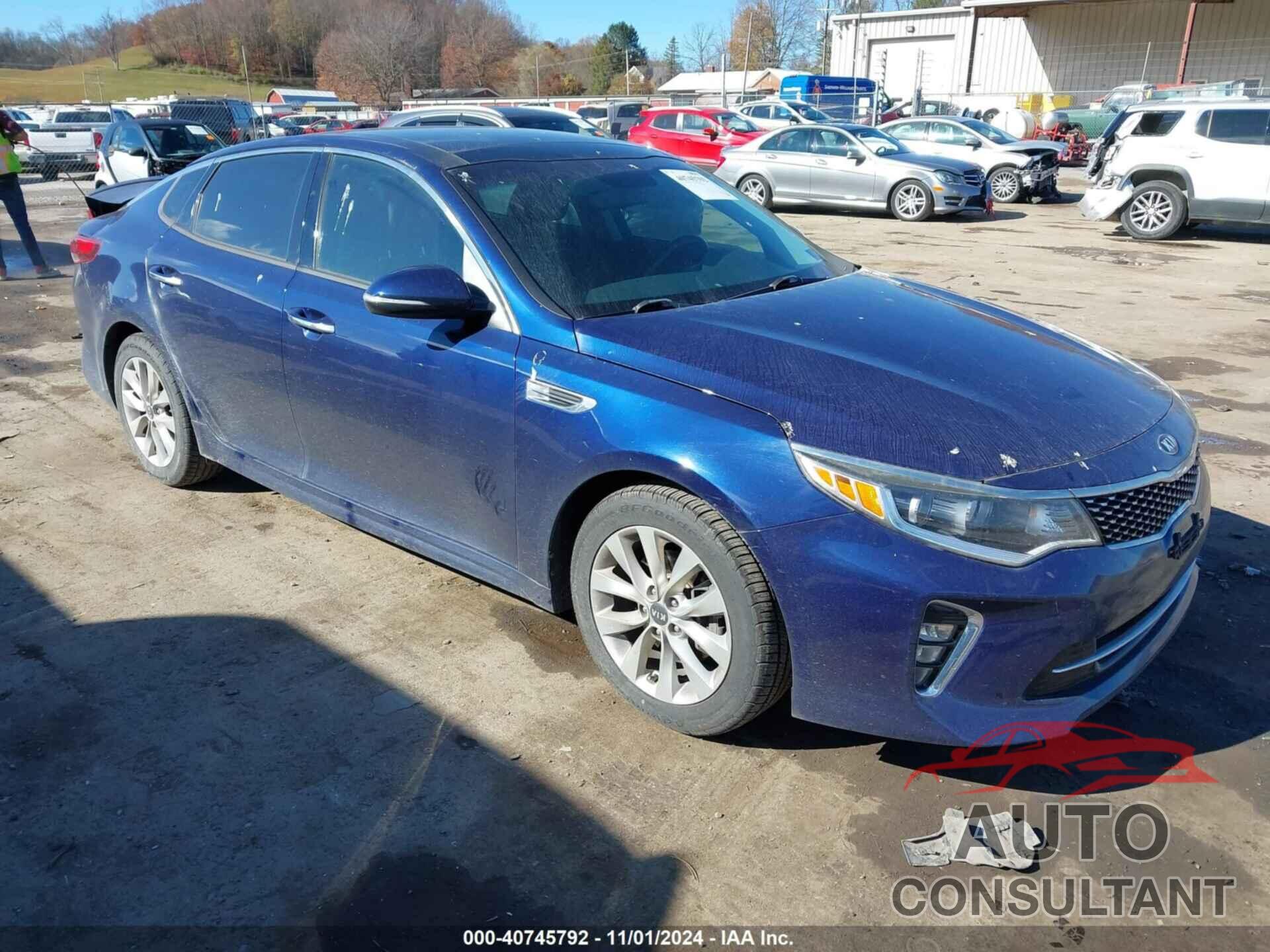 KIA OPTIMA 2018 - 5XXGT4L34JG245306