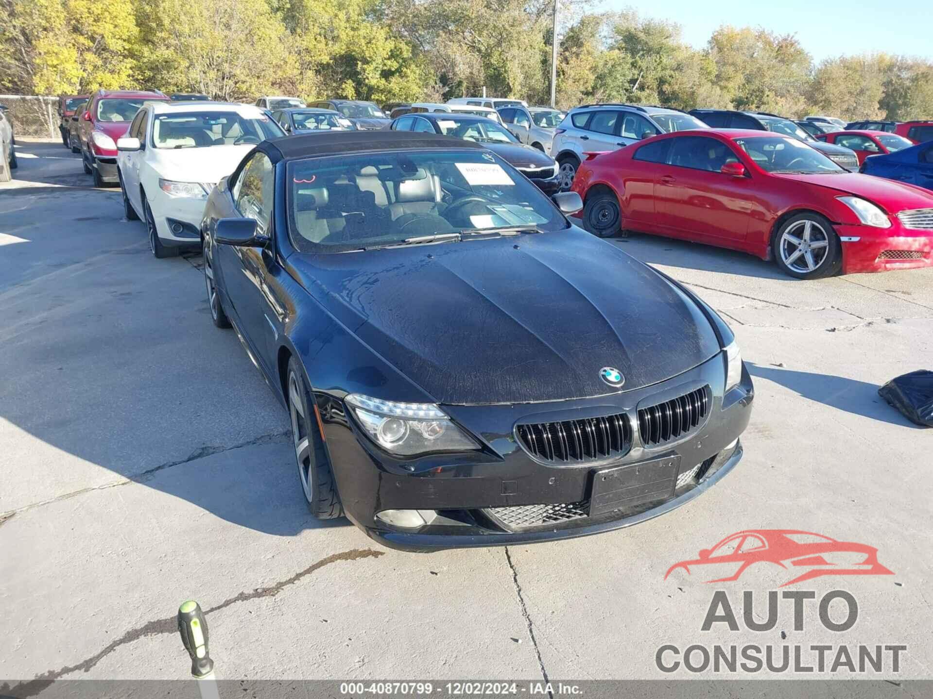 BMW 650I 2009 - WBAEB53559C224183