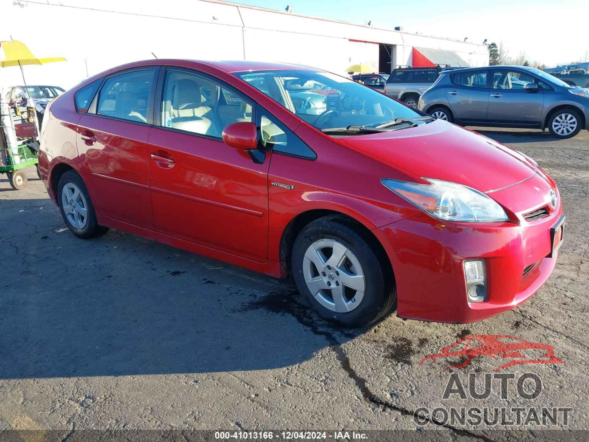 TOYOTA PRIUS 2011 - JTDKN3DU8B0320355