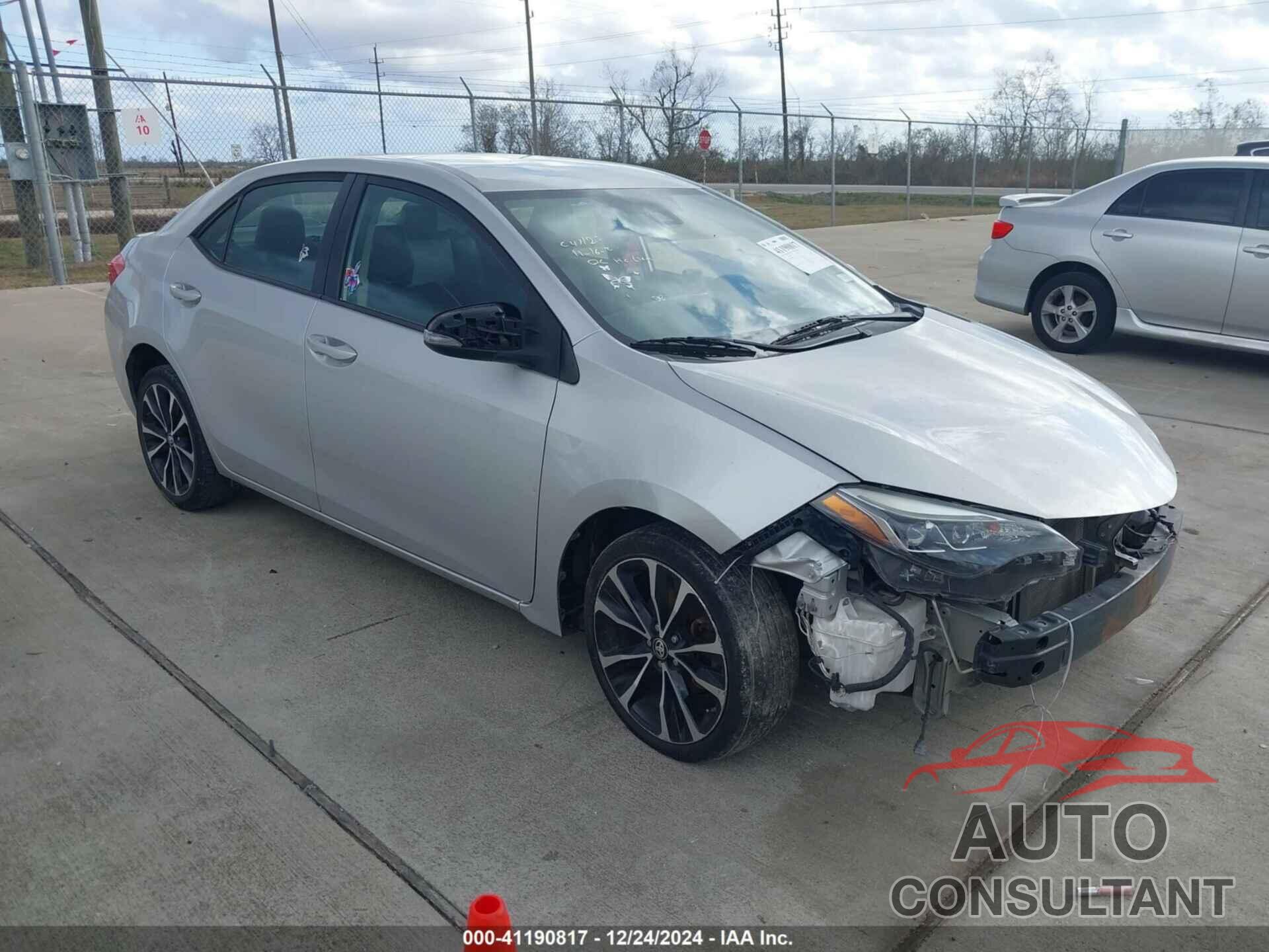 TOYOTA COROLLA 2019 - 5YFBURHE3KP927911