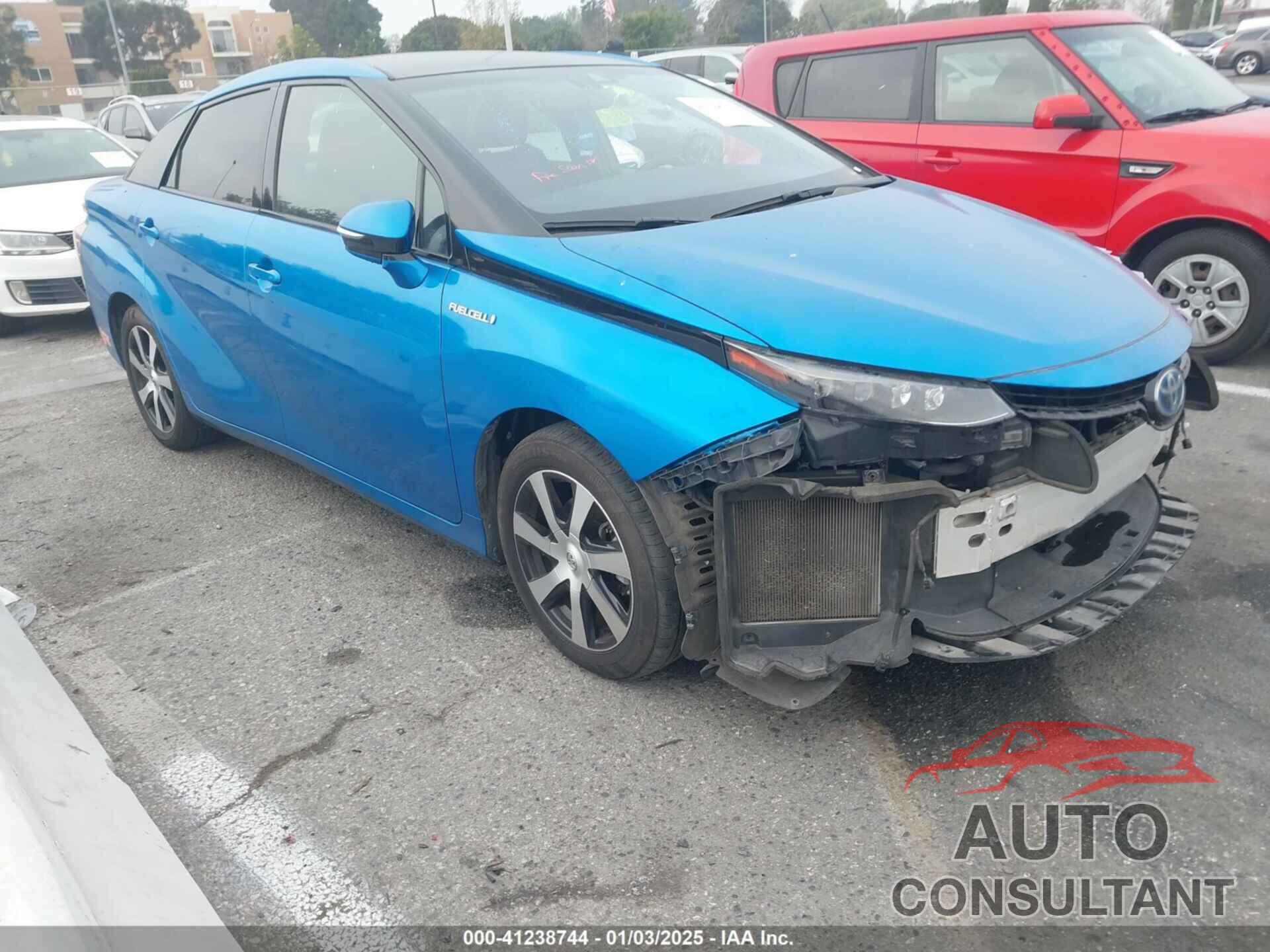 TOYOTA MIRAI 2017 - JTDBVRBD9HA001376
