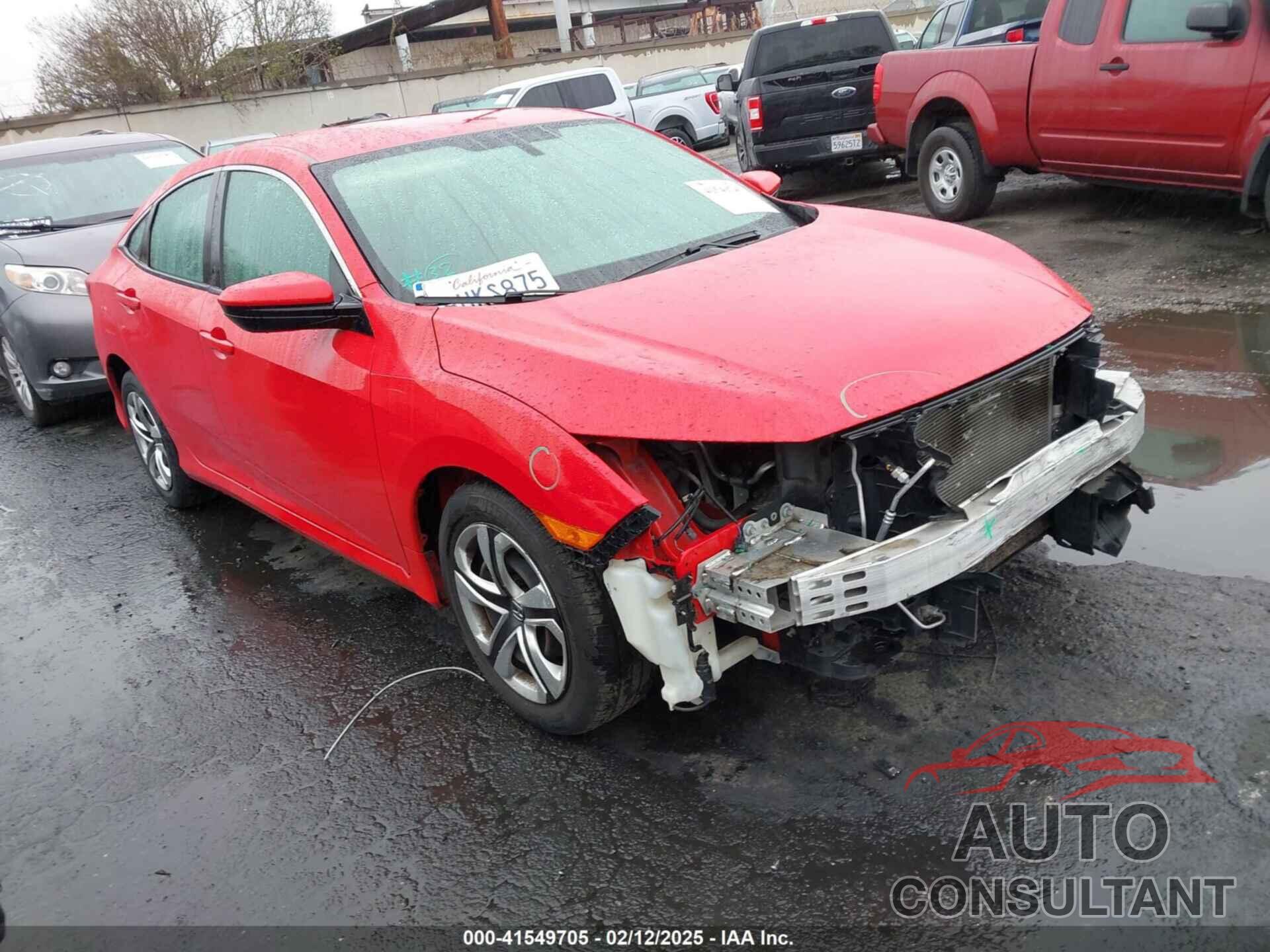 HONDA CIVIC 2018 - 2HGFC2F58JH546298