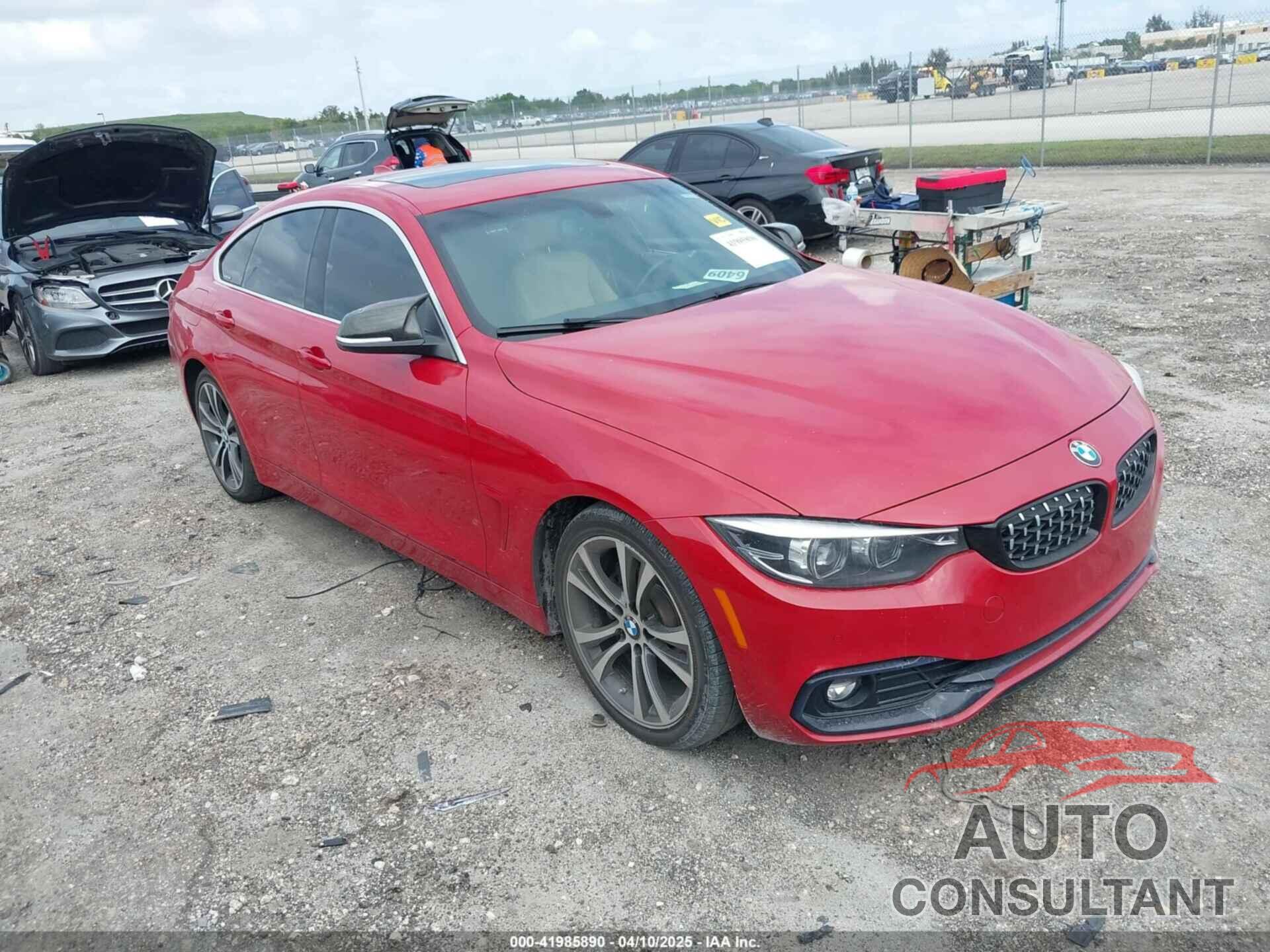 BMW 430I GRAN COUPE 2019 - WBA4J1C52KBM16194