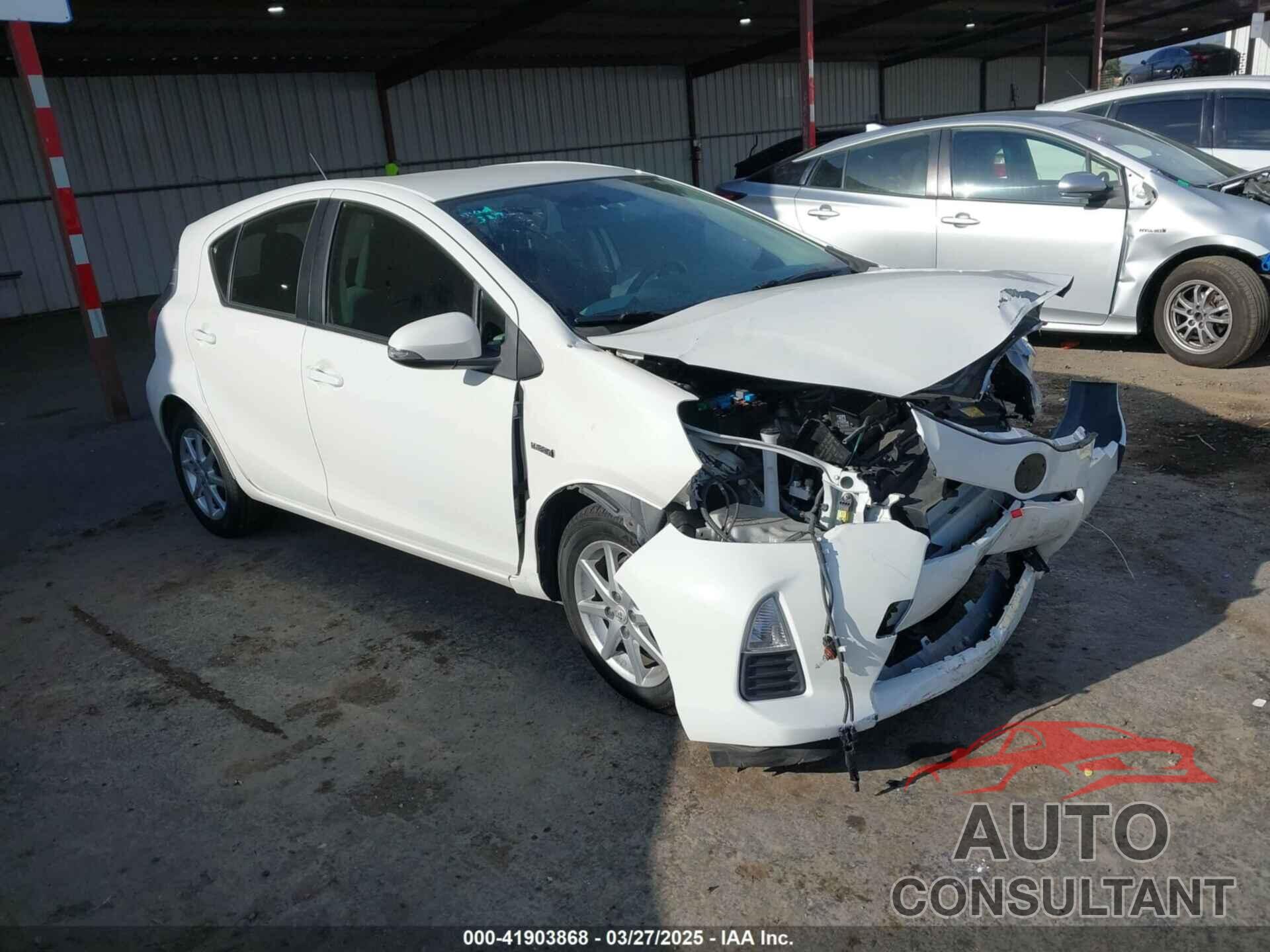 TOYOTA PRIUS C 2012 - JTDKDTB38C1514005