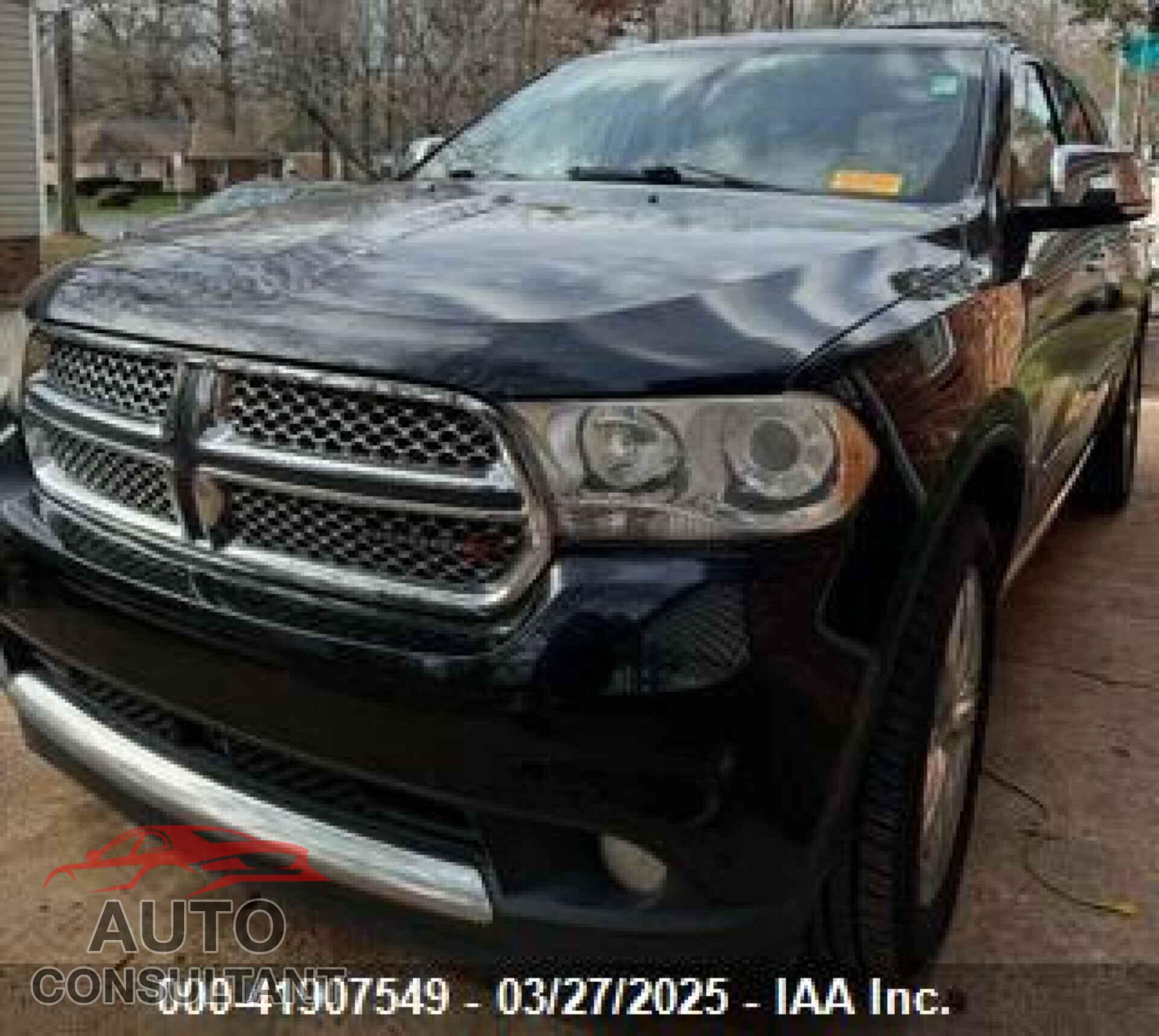 DODGE DURANGO 2013 - 1C4RDJEG2DC559612