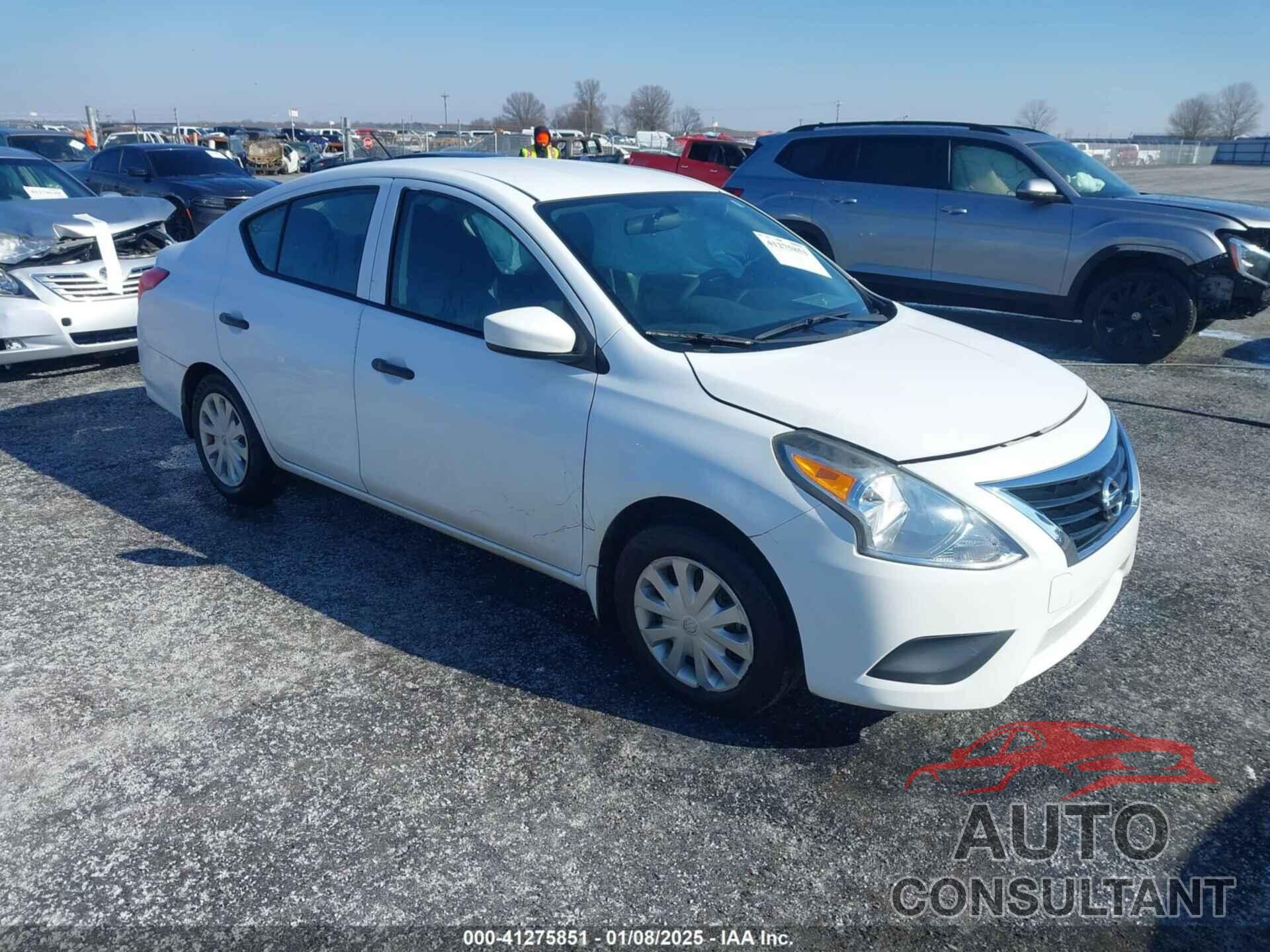 NISSAN VERSA 2016 - 3N1CN7APXGL871412