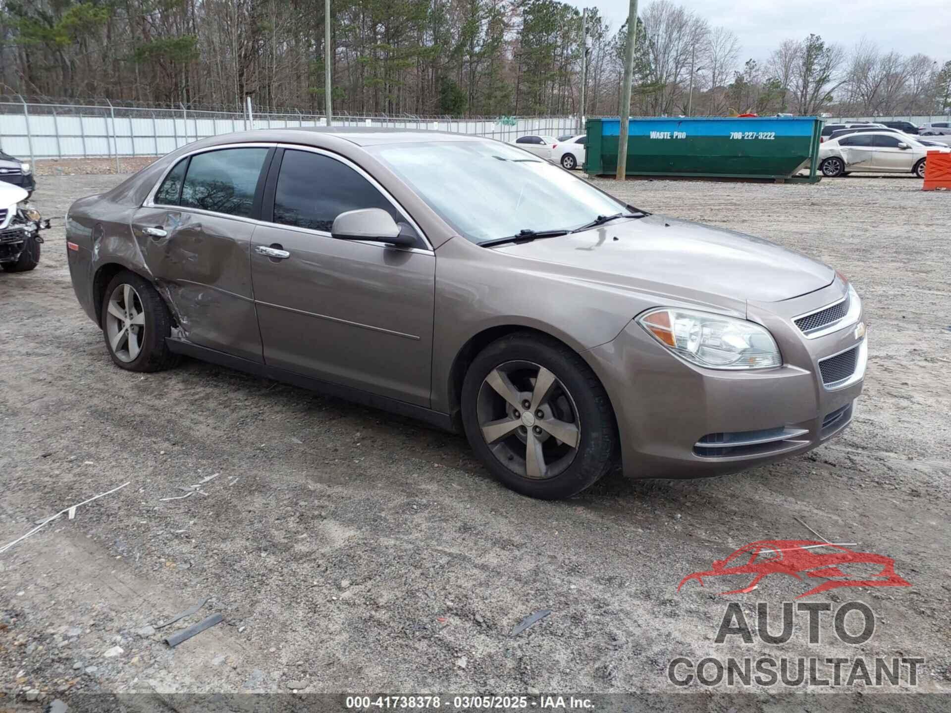 CHEVROLET MALIBU 2012 - 1G1ZC5E08CF287294