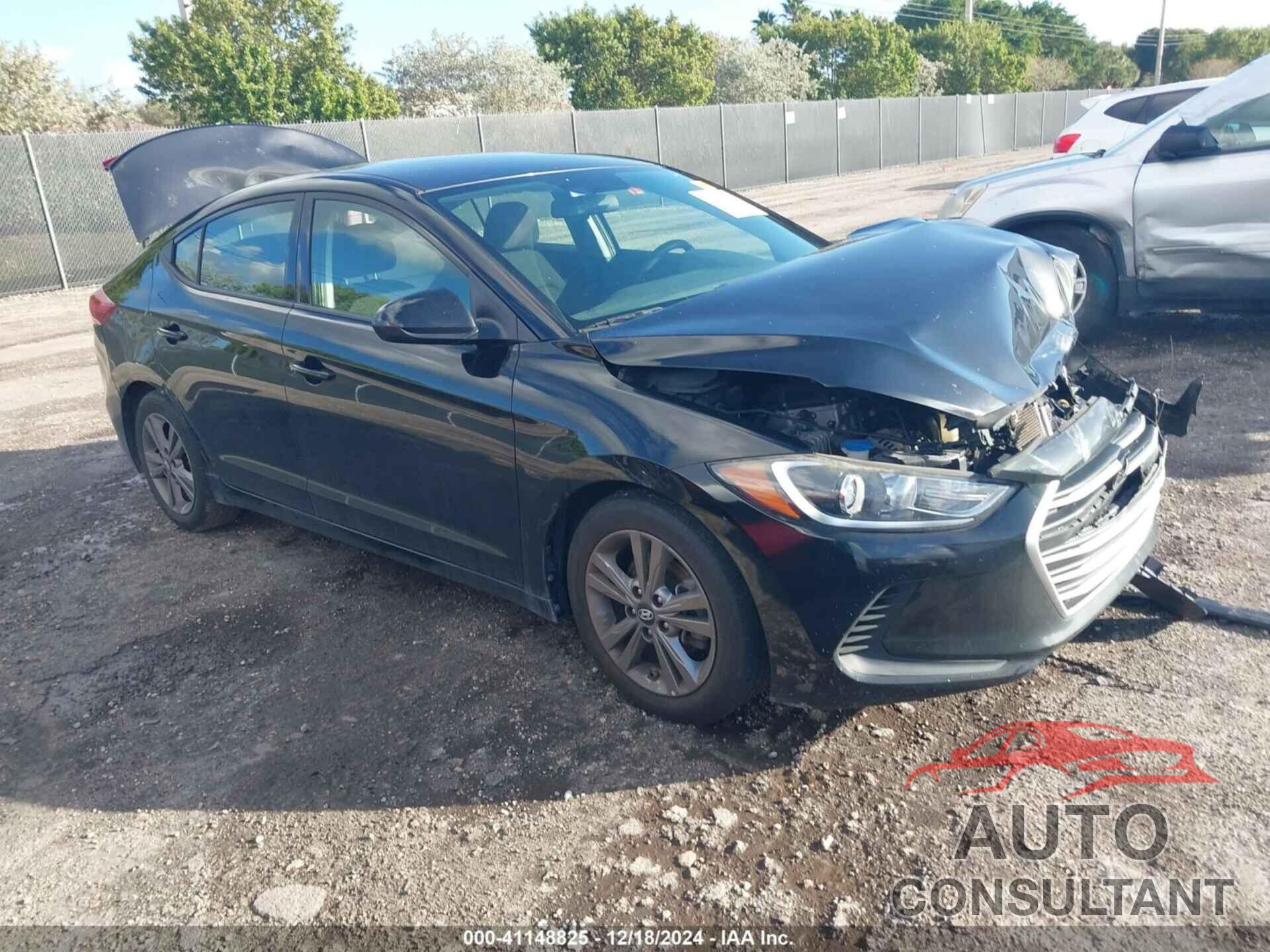 HYUNDAI ELANTRA 2018 - 5NPD84LF8JH340731