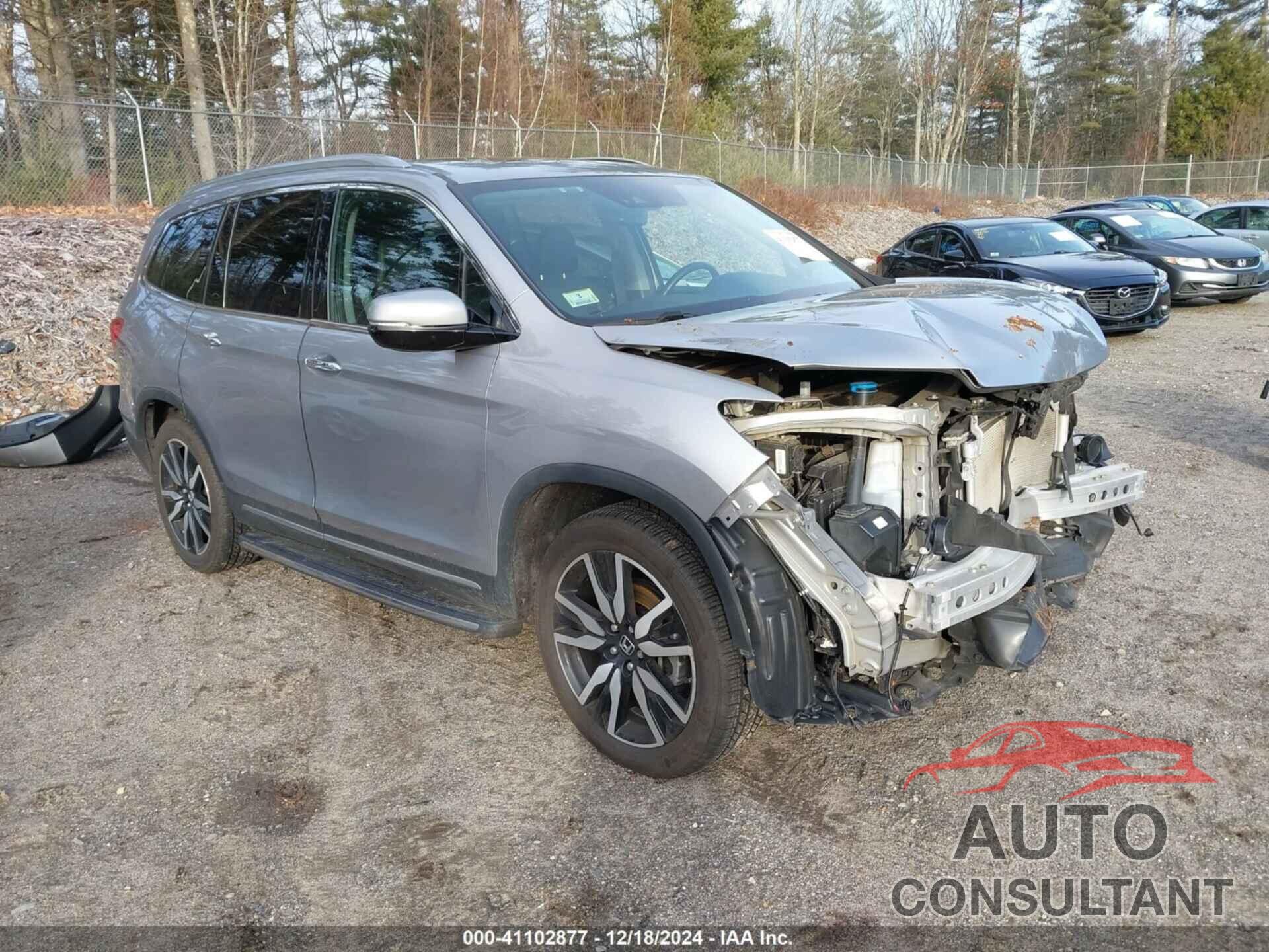 HONDA PILOT 2019 - 5FNYF6H04KB007658