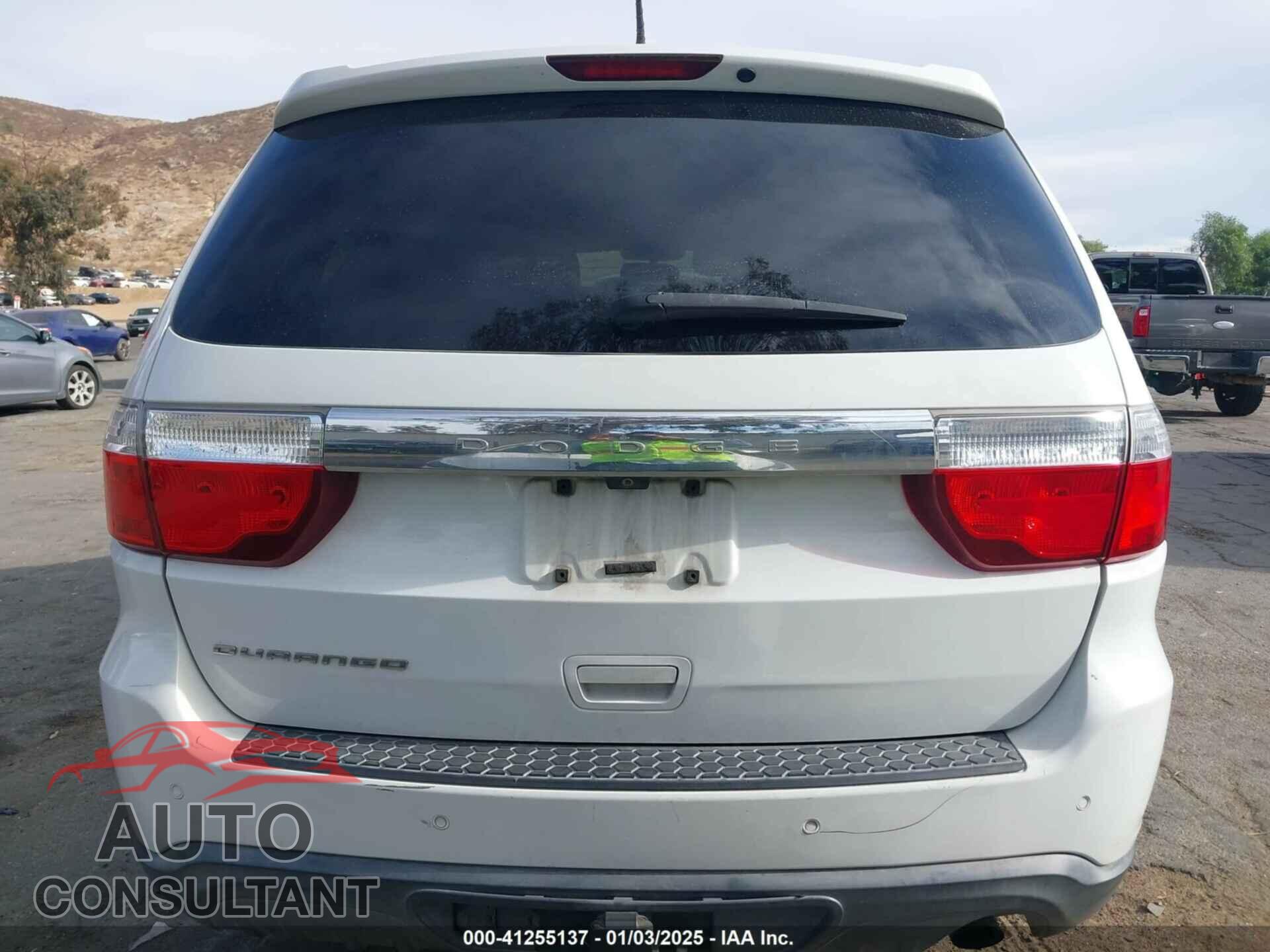 DODGE DURANGO 2013 - 1C4RDHAGXDC617030