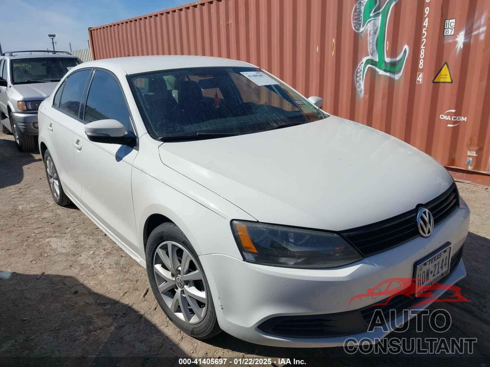 VOLKSWAGEN JETTA 2012 - 3VWDP7AJ4CM457941