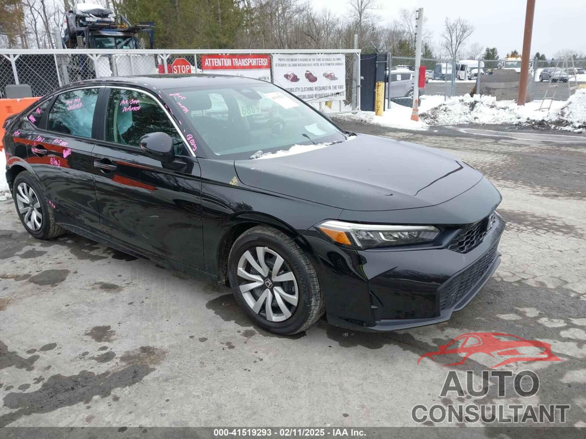 HONDA CIVIC 2025 - 2HGFE2F27SH521099