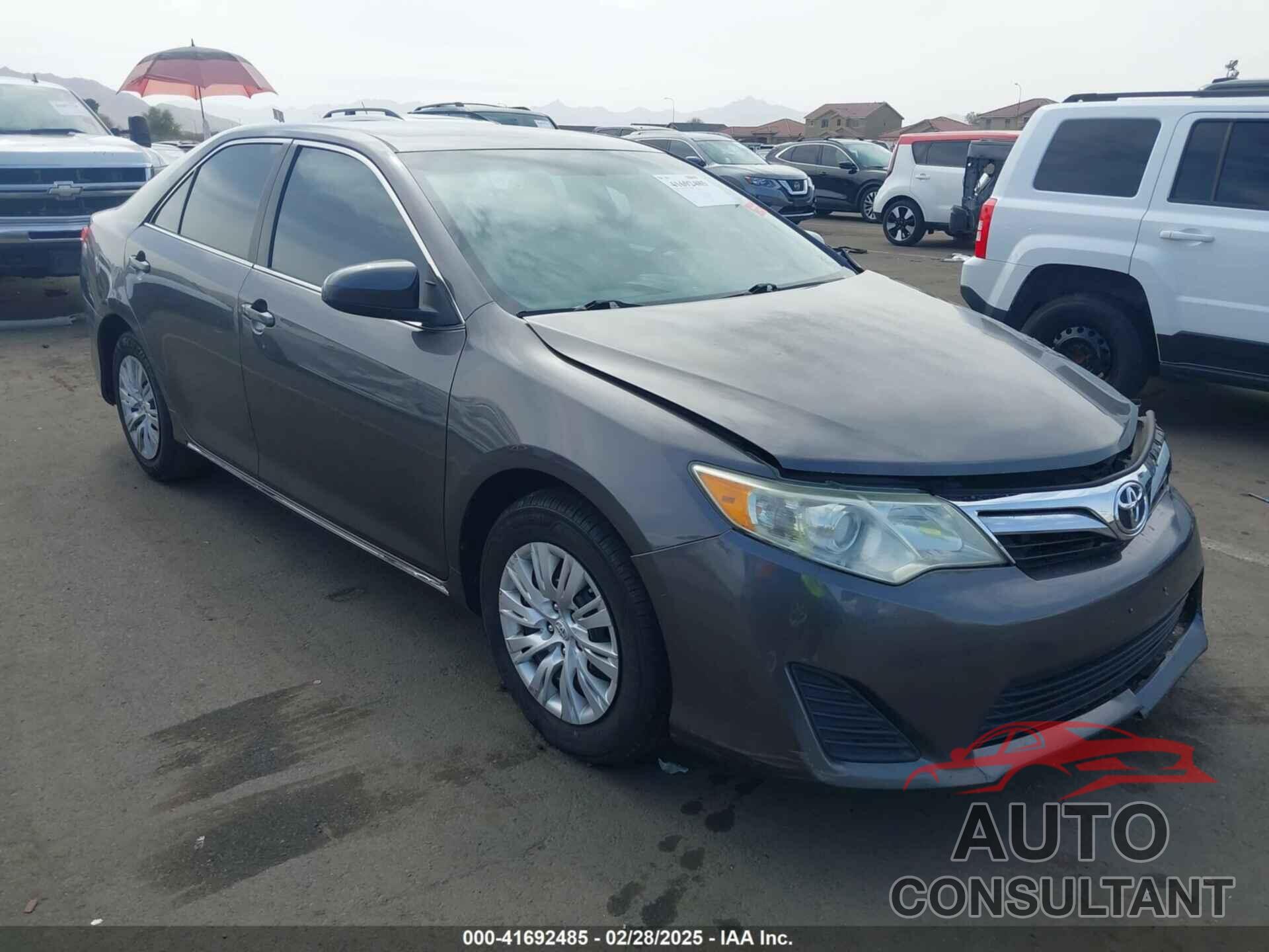 TOYOTA CAMRY 2013 - 4T4BF1FK0DR329139