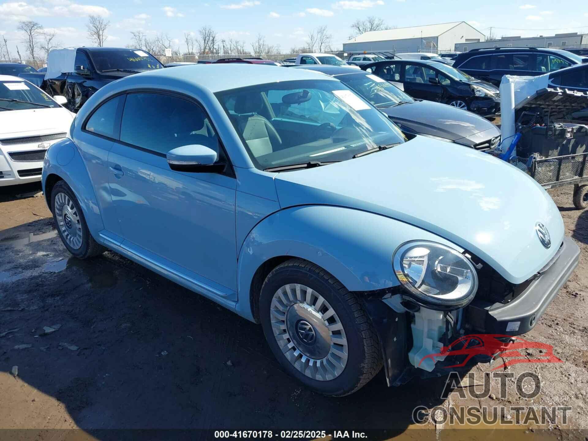 VOLKSWAGEN BEETLE 2013 - 3VWJP7AT3DM673544