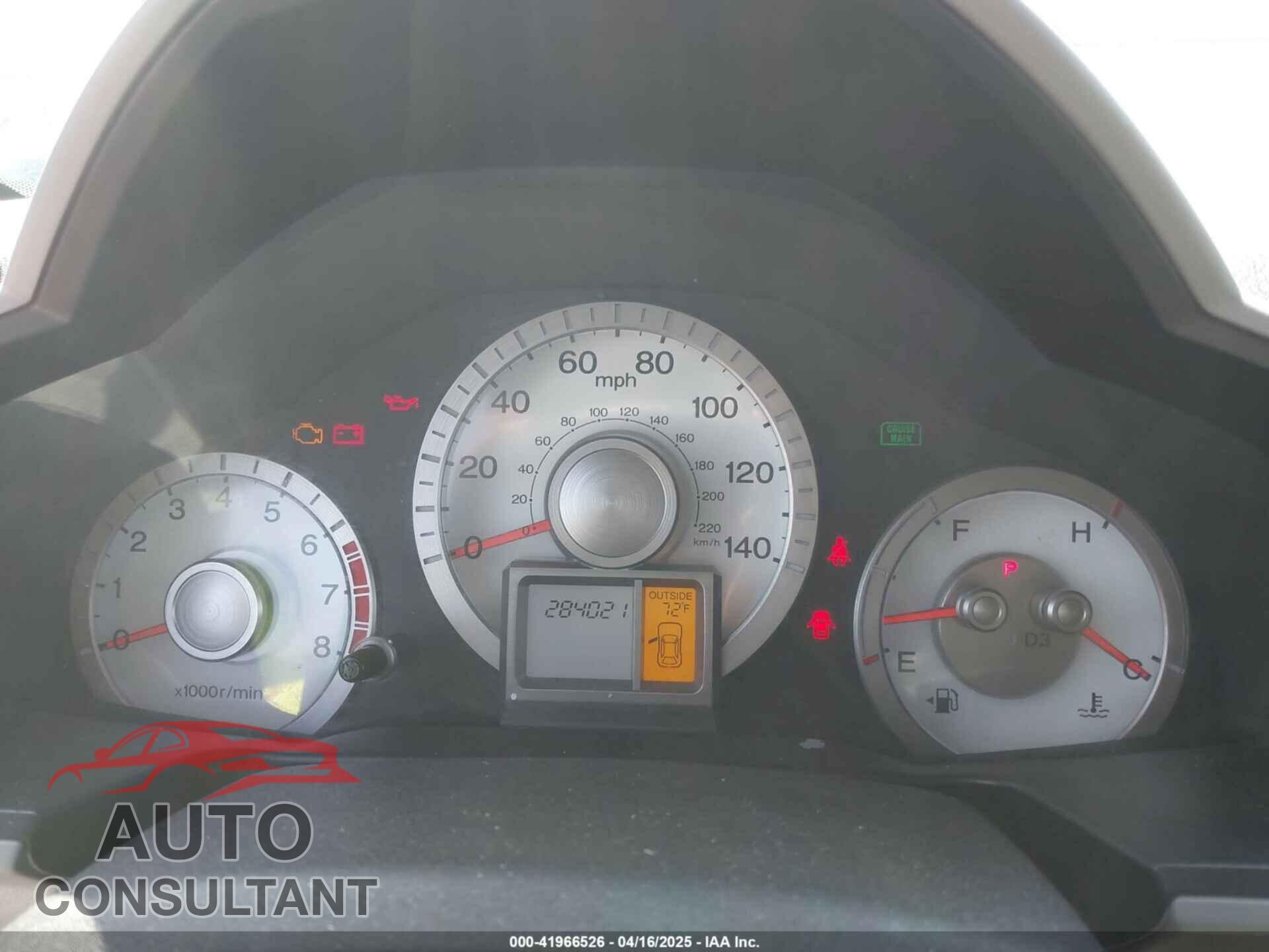 HONDA PILOT 2011 - 5FNYF4H45BB067519