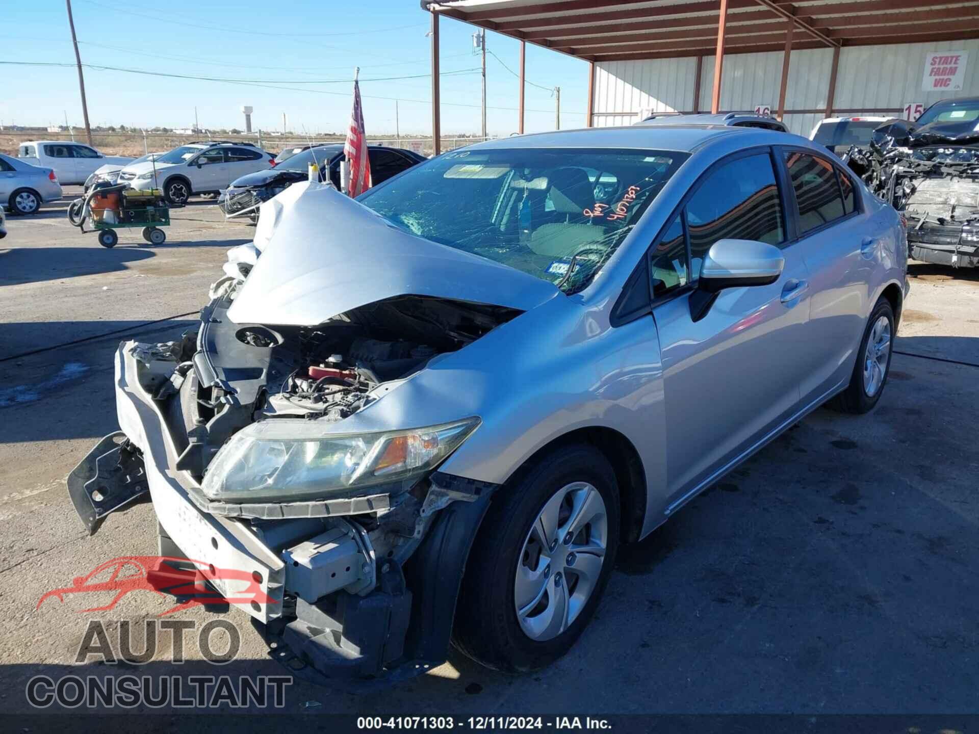 HONDA CIVIC 2014 - 2HGFB2F55EH516779