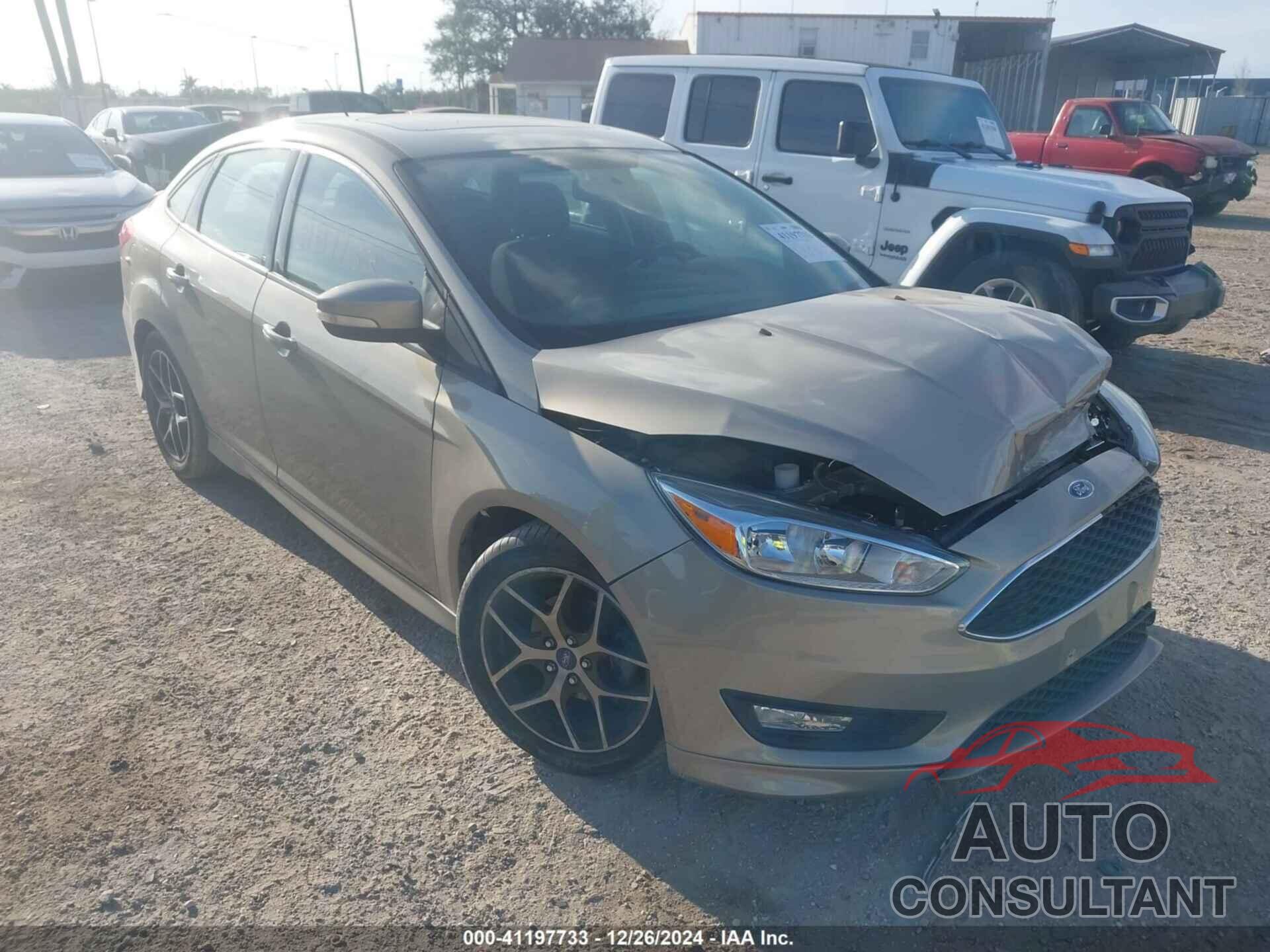 FORD FOCUS 2015 - 1FADP3F2XFL298965