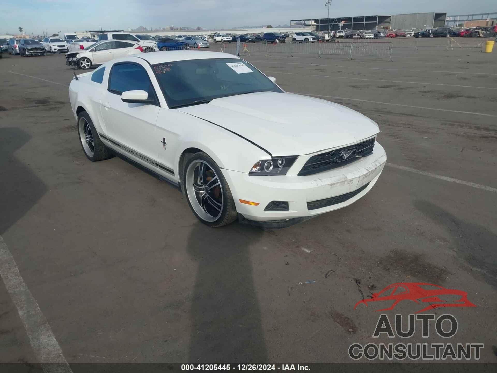 FORD MUSTANG 2012 - 1ZVBP8AM5C5214524