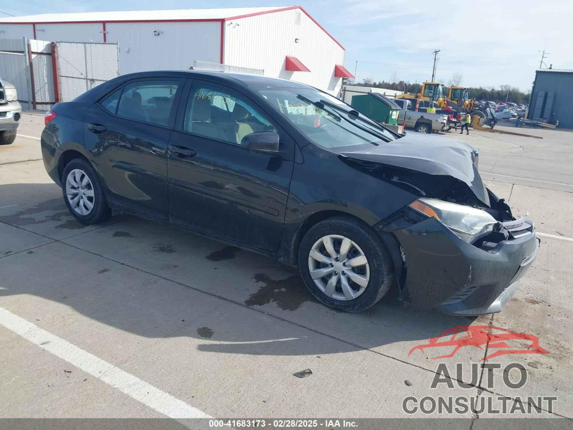 TOYOTA COROLLA 2016 - 2T1BURHE1GC578707