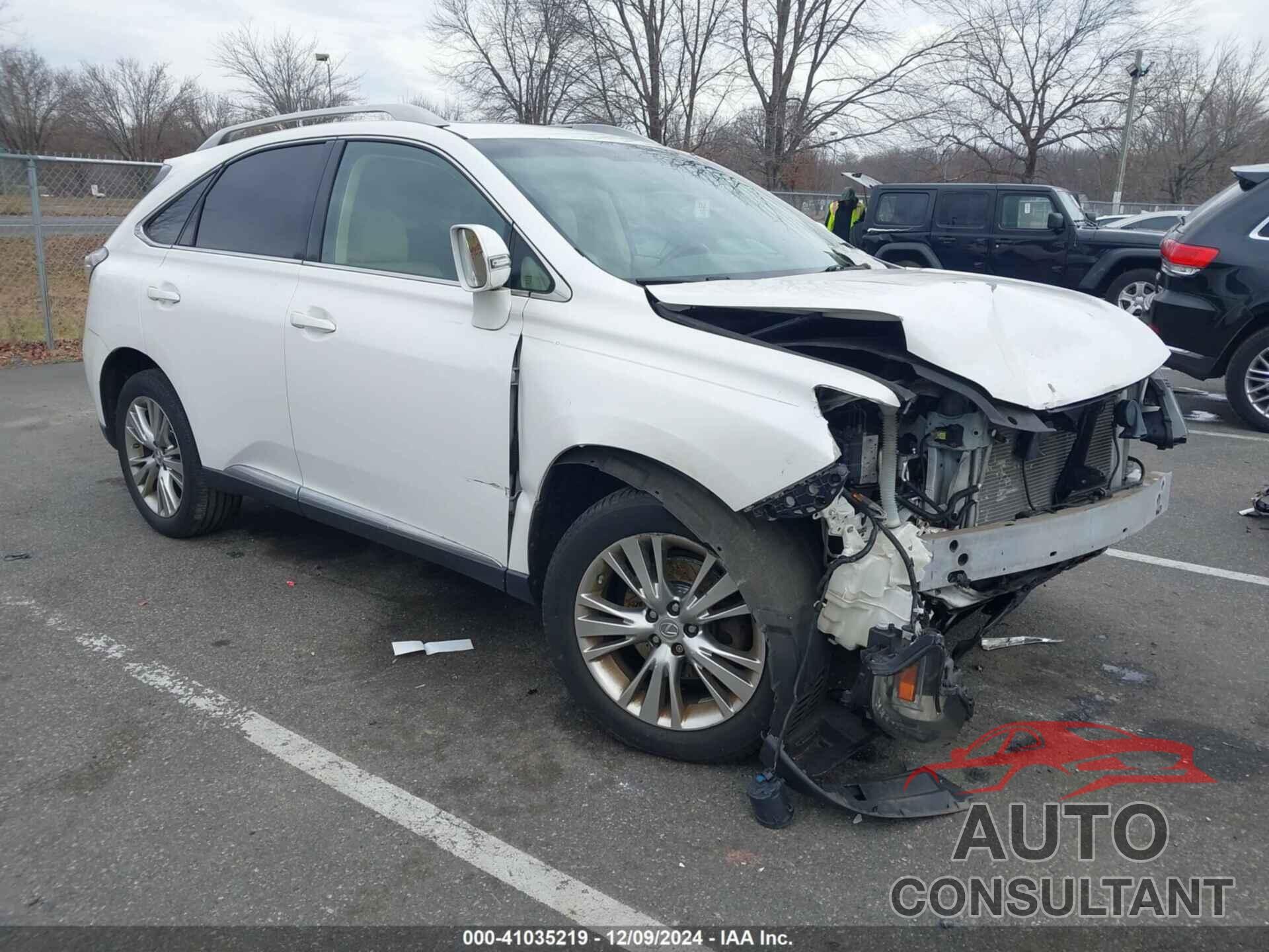 LEXUS RX 350 2013 - 2T2ZK1BA5DC092355