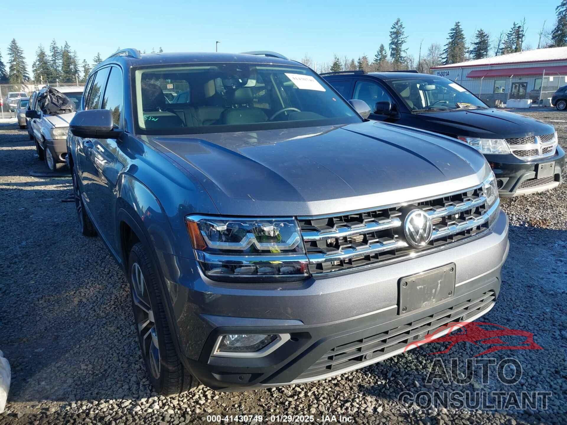 VOLKSWAGEN ATLAS 2019 - 1V2NR2CA3KC601365