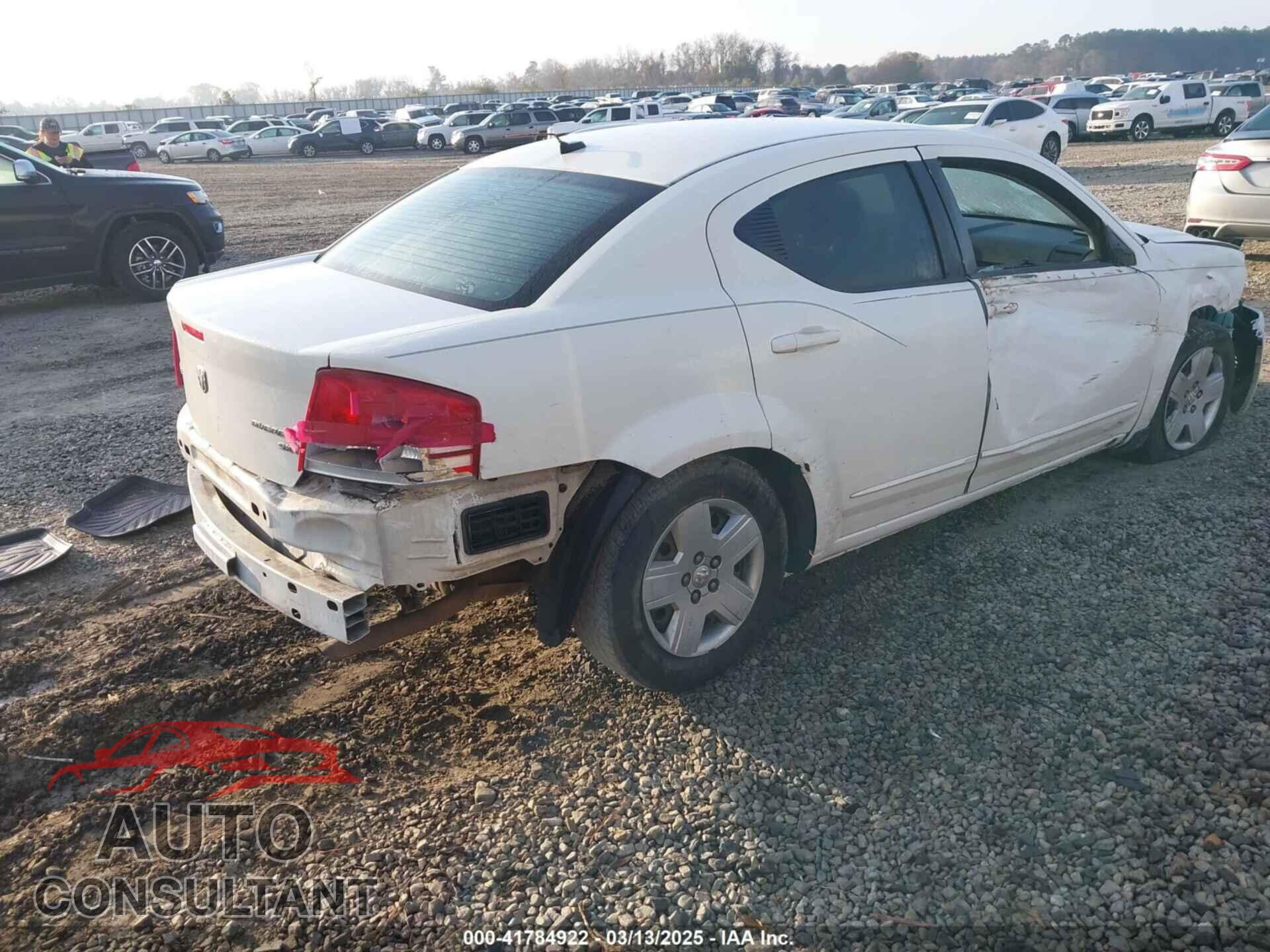 DODGE AVENGER 2010 - 1B3CC4FB3AN189947