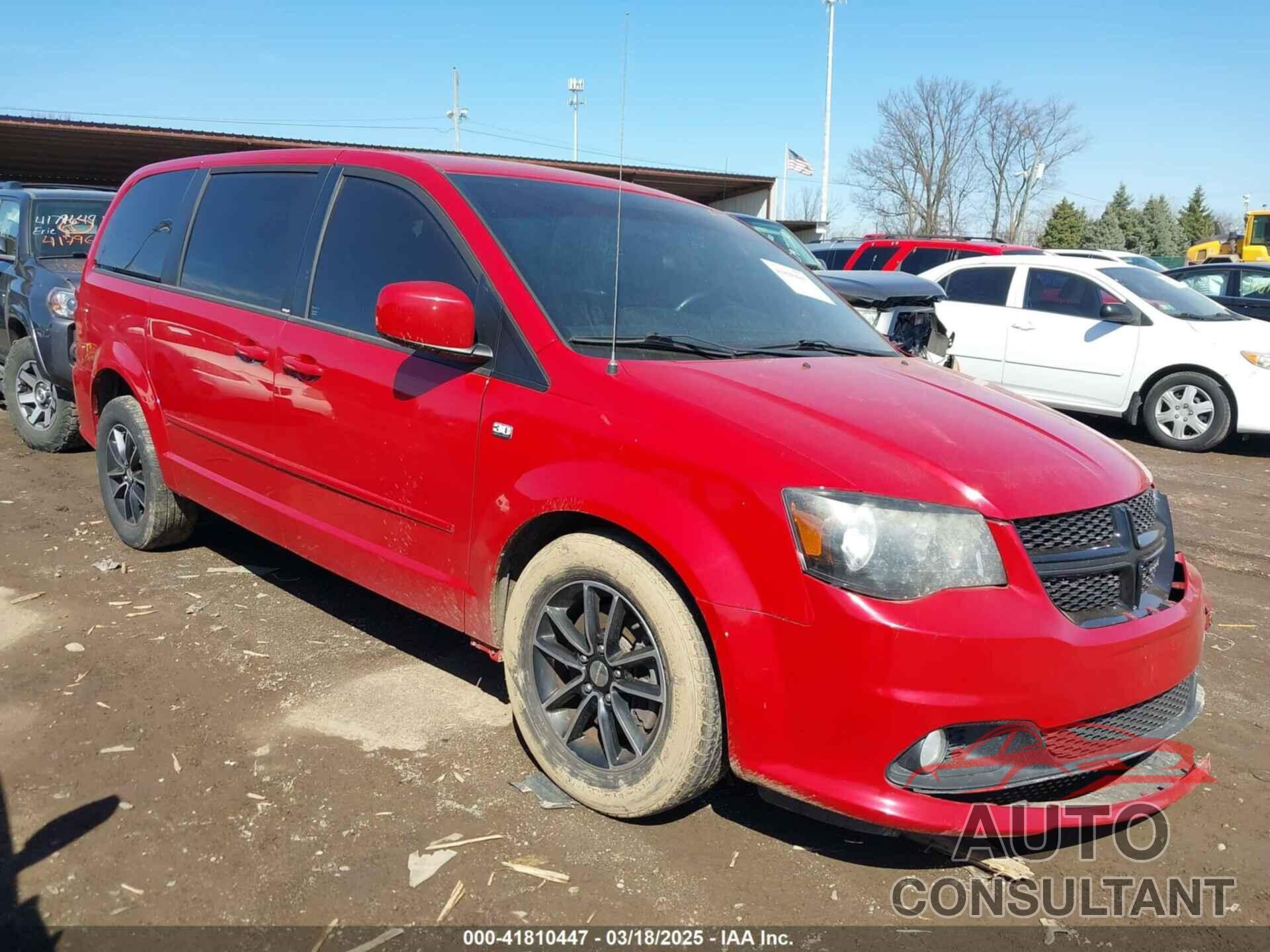 DODGE GRAND CARAVAN 2014 - 2C4RDGCG1ER331387