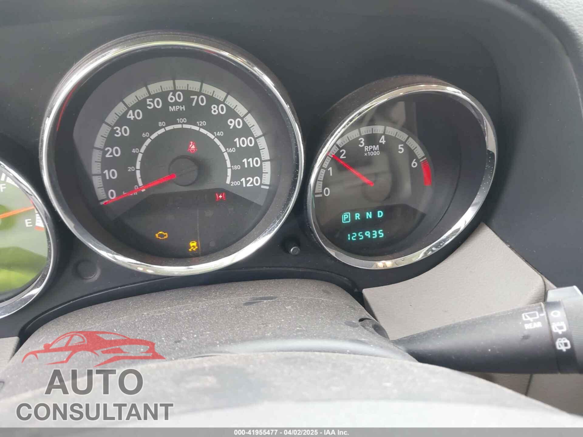 DODGE CALIBER 2012 - 1C3CDWDA0CD531305