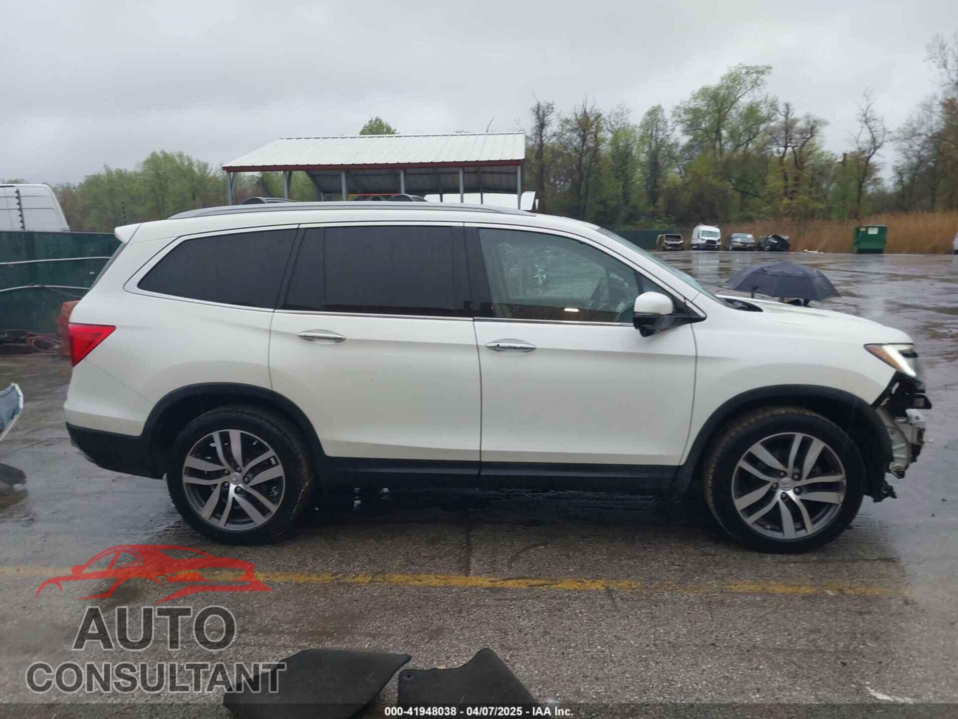 HONDA PILOT 2016 - 5FNYF5H91GB016348