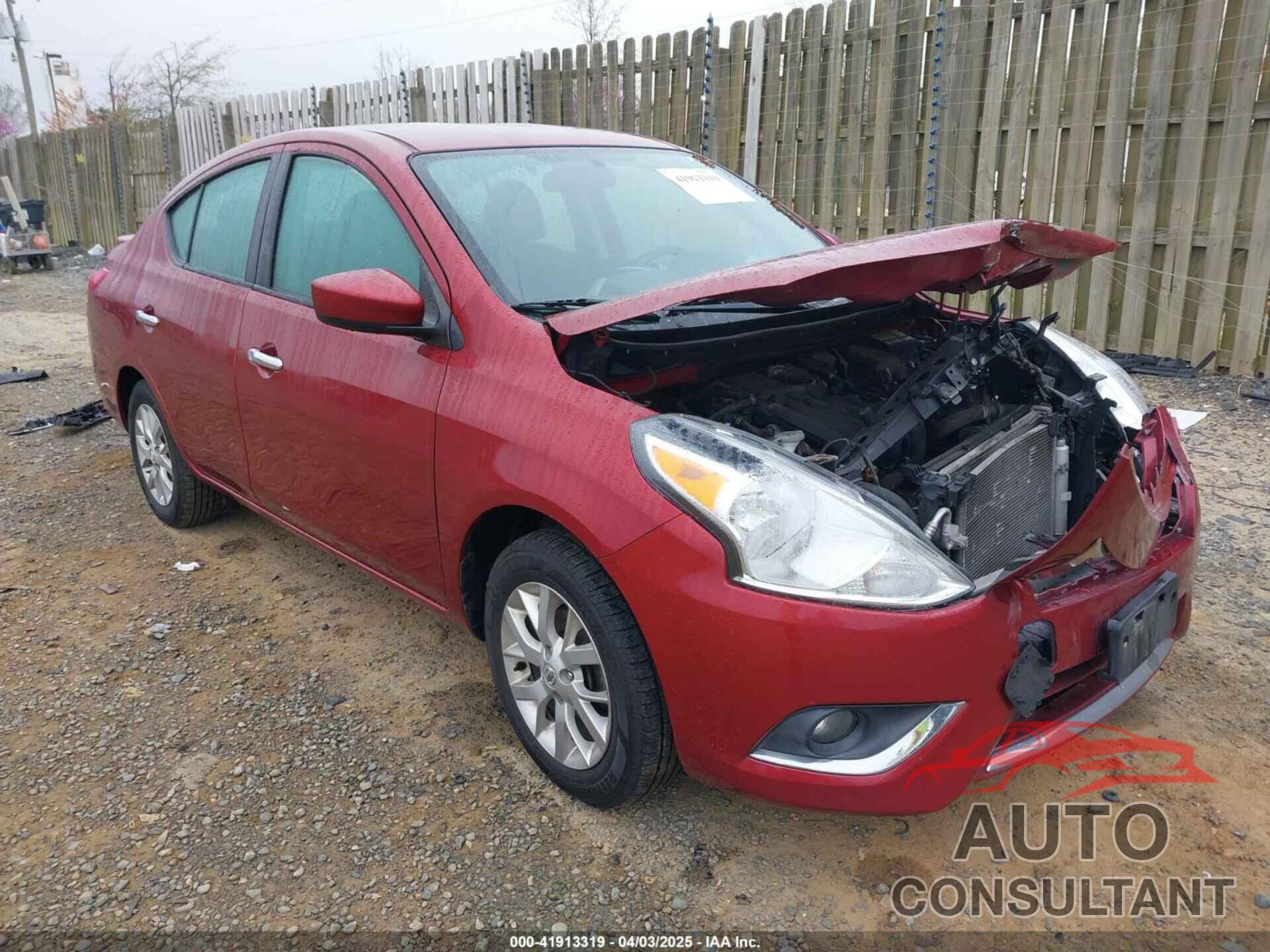 NISSAN VERSA 2018 - 3N1CN7AP8JL880911