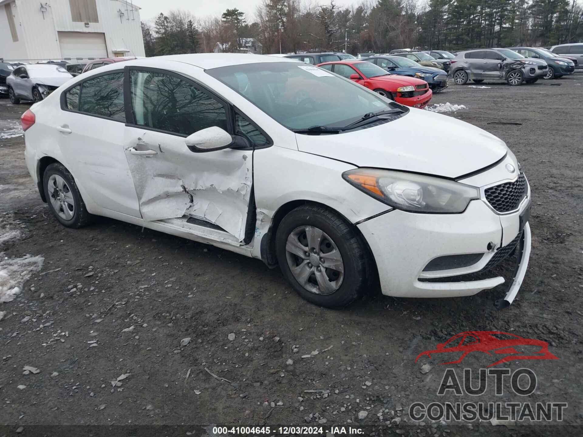 KIA FORTE 2014 - KNAFK4A66E5067689