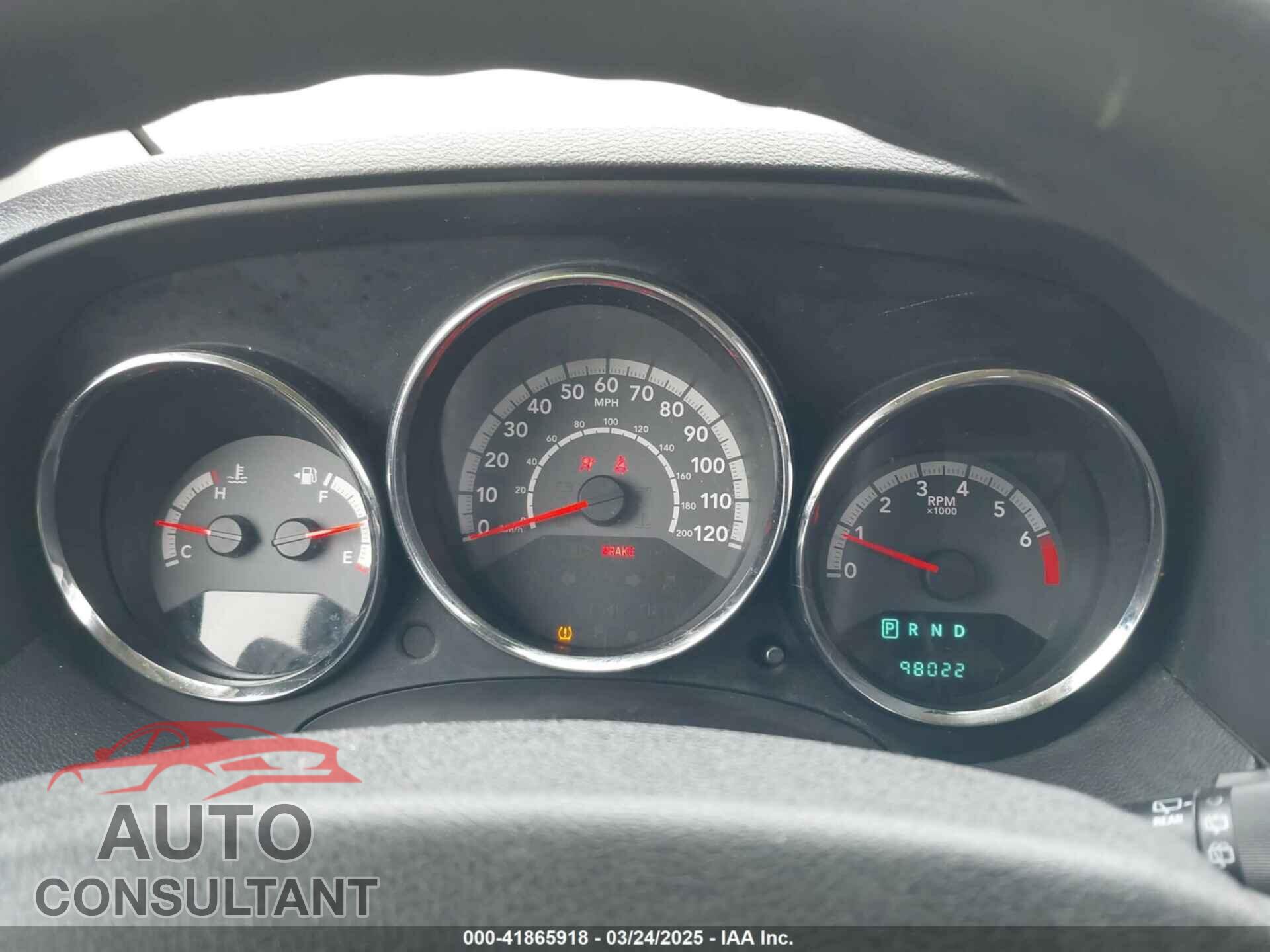 DODGE CALIBER 2011 - 1B3CB3HA2BD238032
