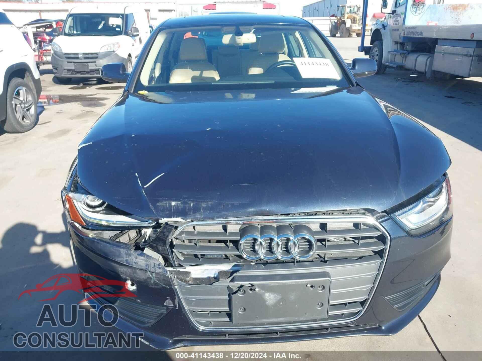 AUDI A4 2013 - WAUFFAFL5DN045585