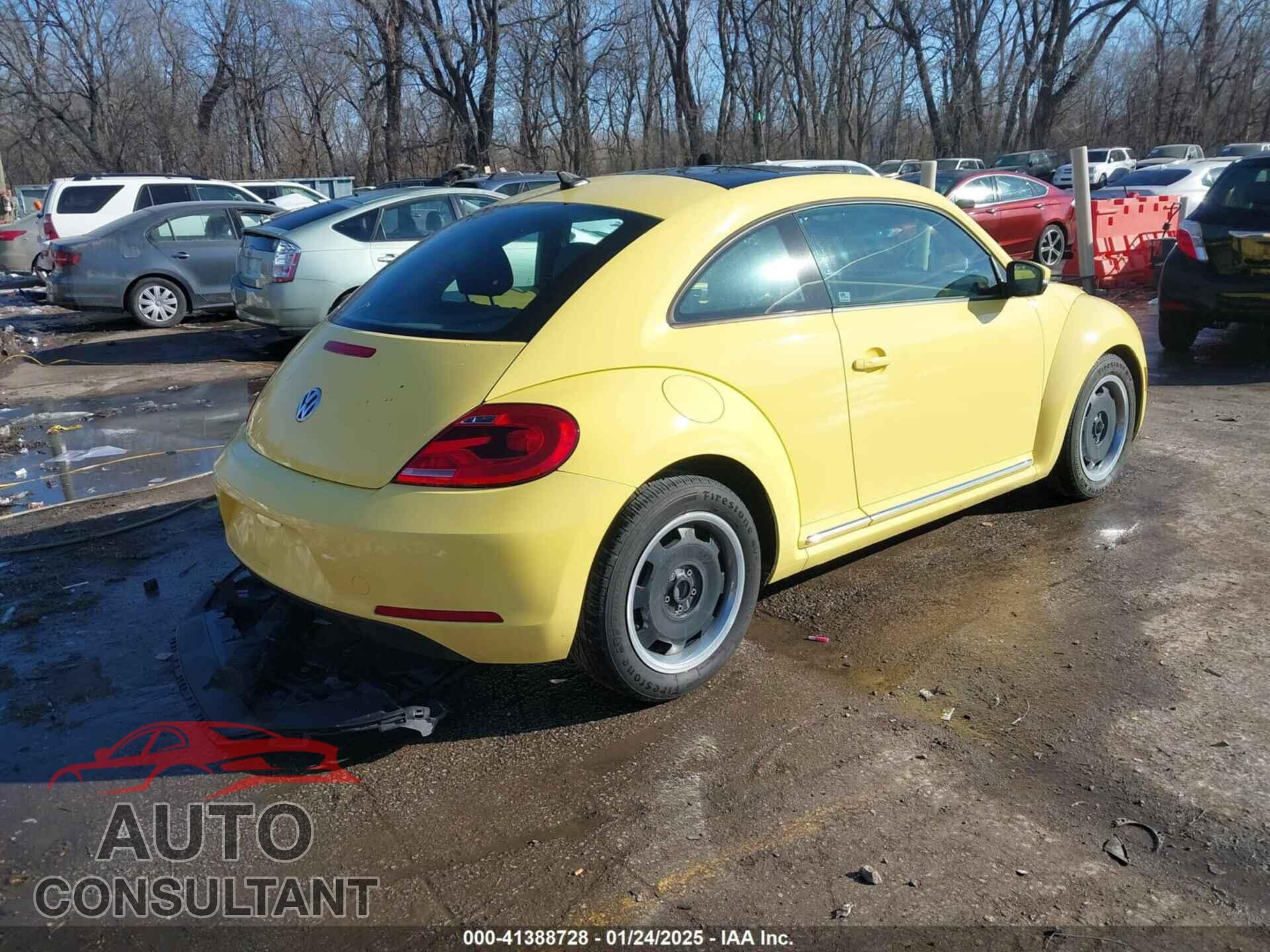 VOLKSWAGEN BEETLE 2012 - 3VWJP7AT9CM610530