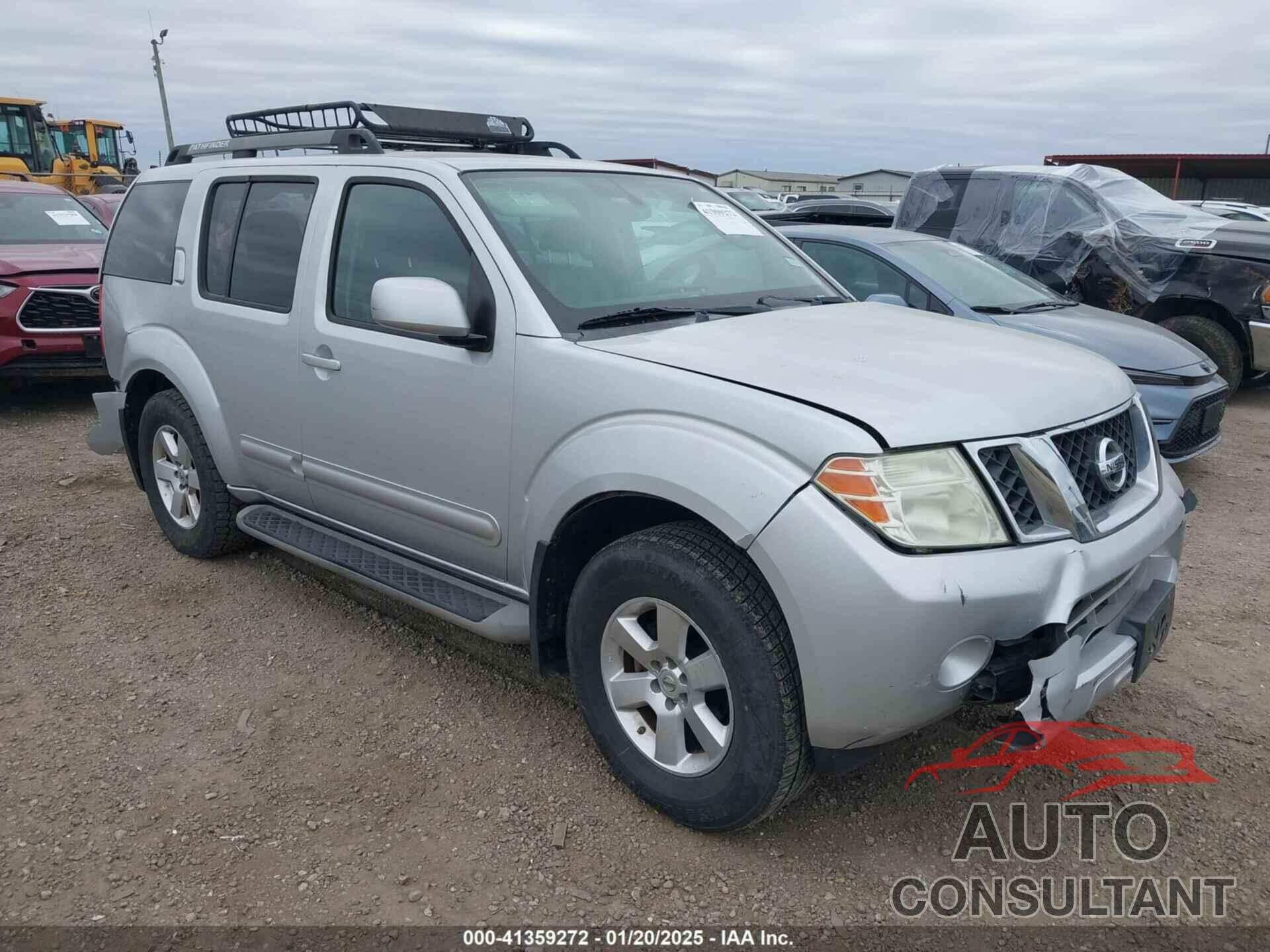 NISSAN PATHFINDER 2012 - 5N1AR1NN6CC625814