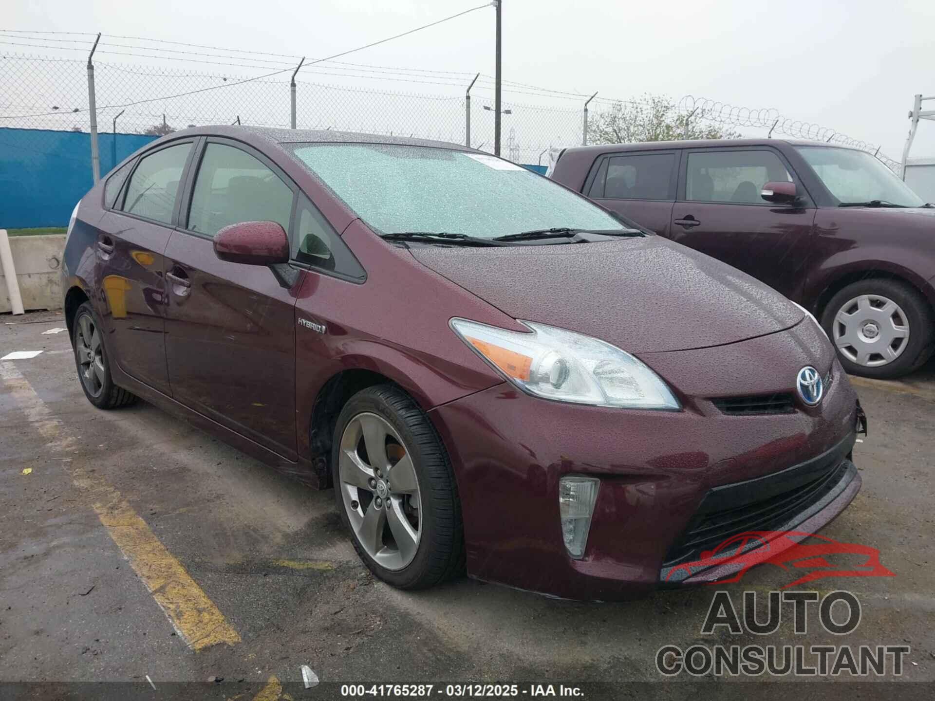 TOYOTA PRIUS 2013 - JTDKN3DU4D5578443