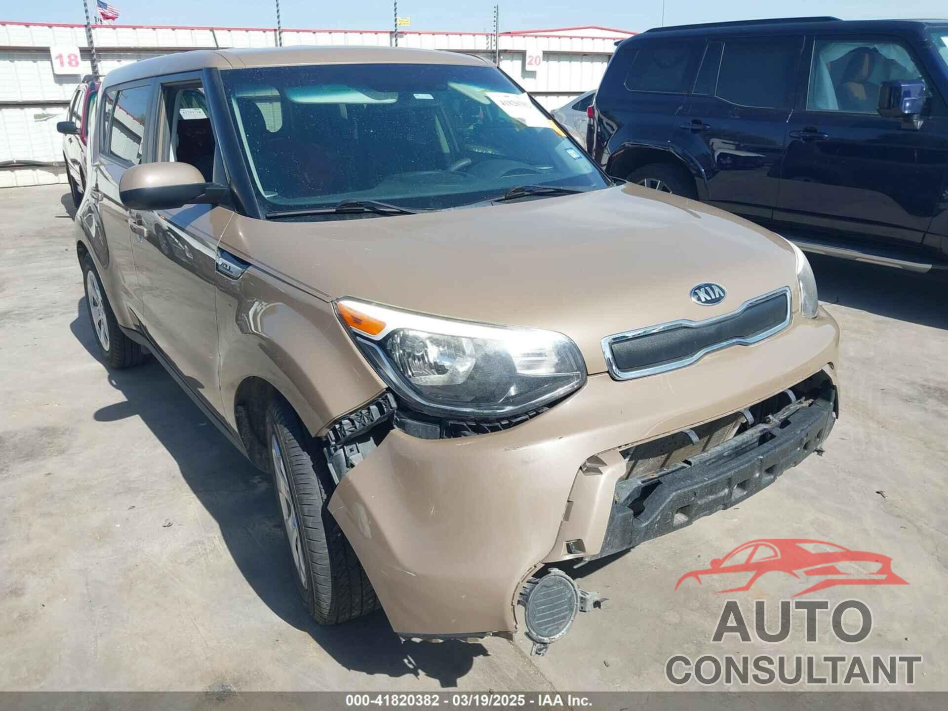 KIA SOUL 2015 - KNDJN2A2XF7172554
