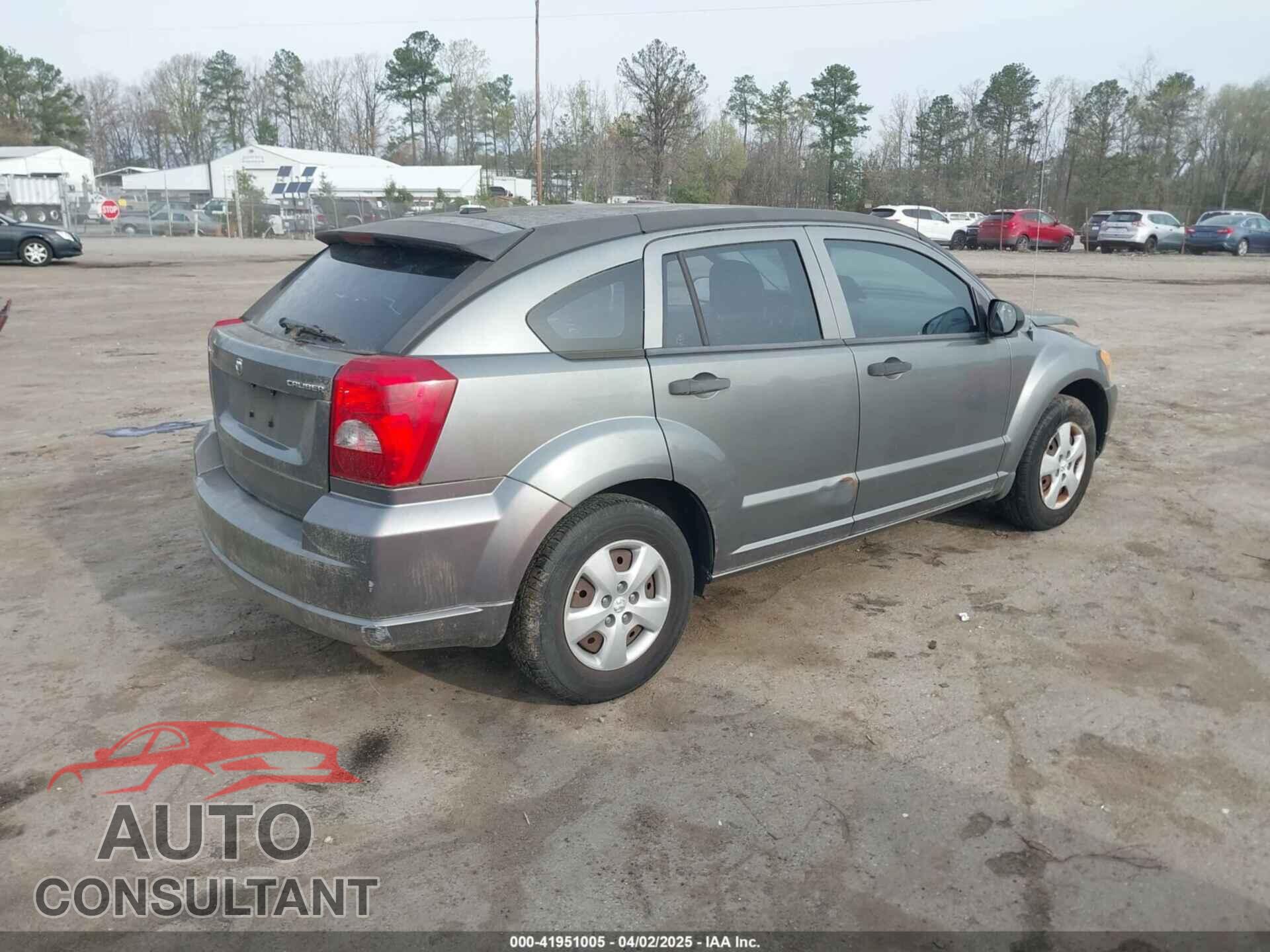 DODGE CALIBER 2012 - 1C3CDWBA5CD529813