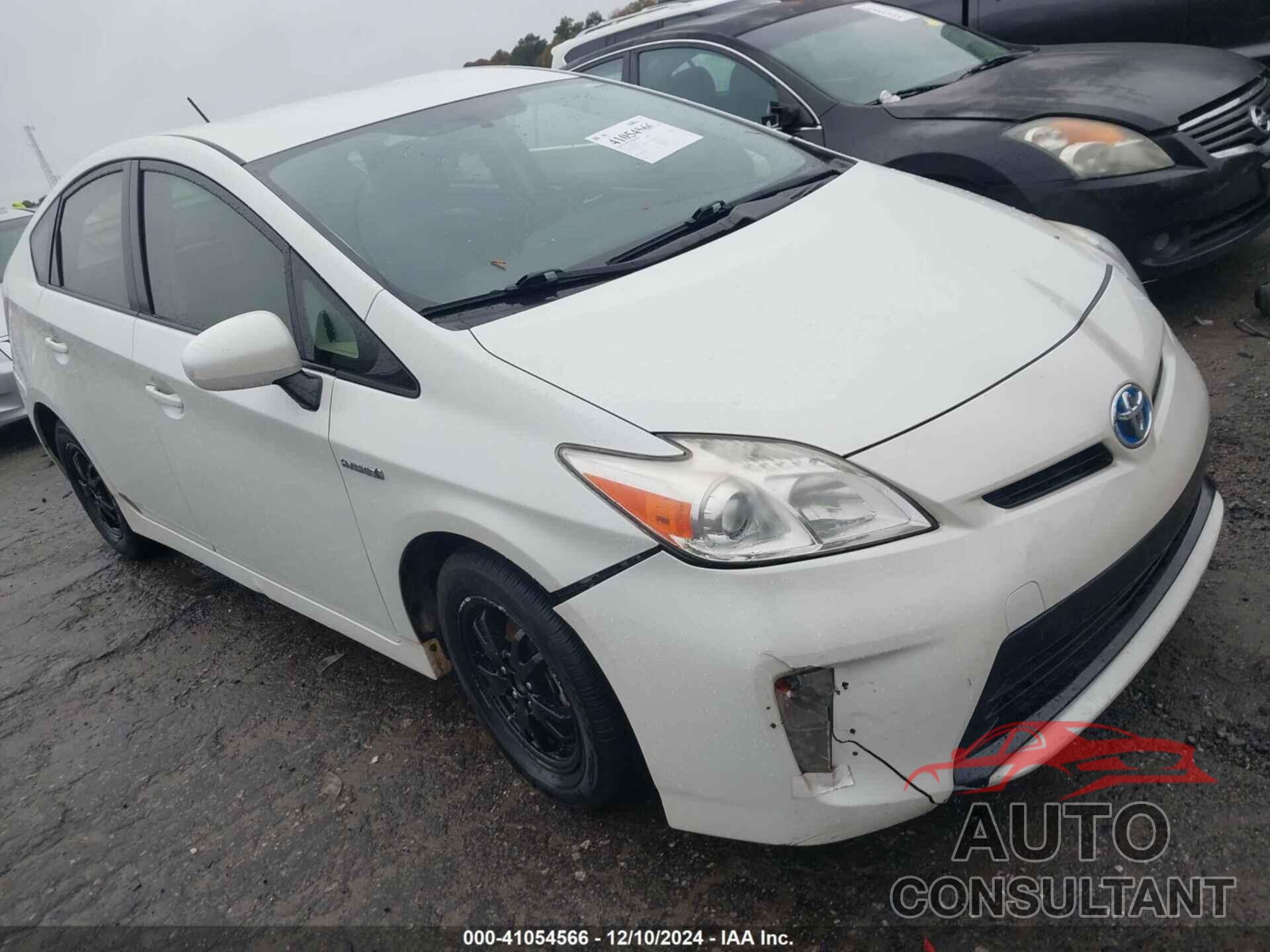 TOYOTA PRIUS 2012 - JTDKN3DU9C1575916