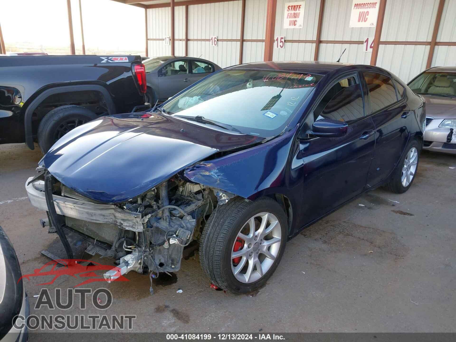 DODGE DART 2013 - 1C3CDFBA1DD337418