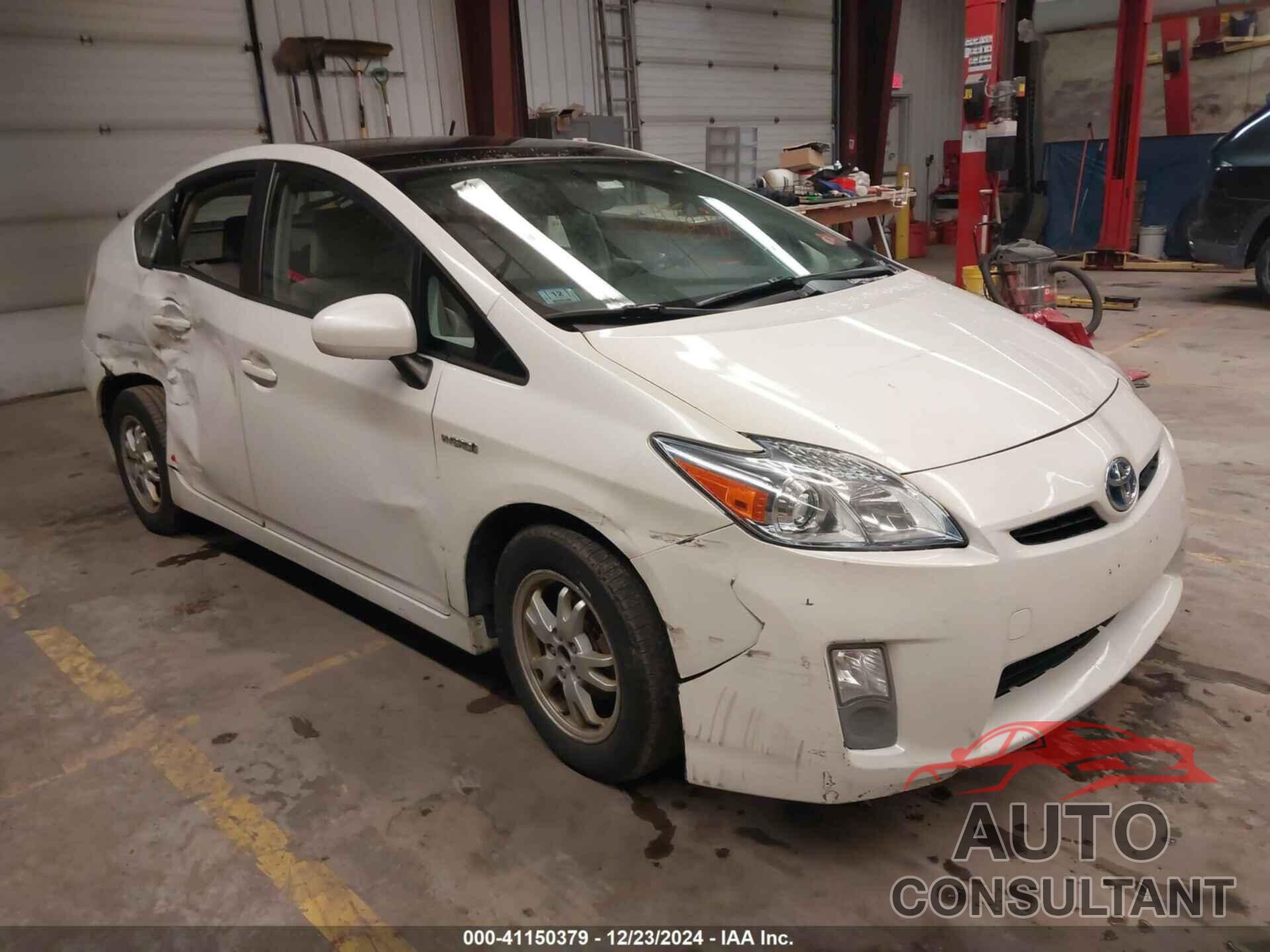 TOYOTA PRIUS 2010 - JTDKN3DU2A1278824