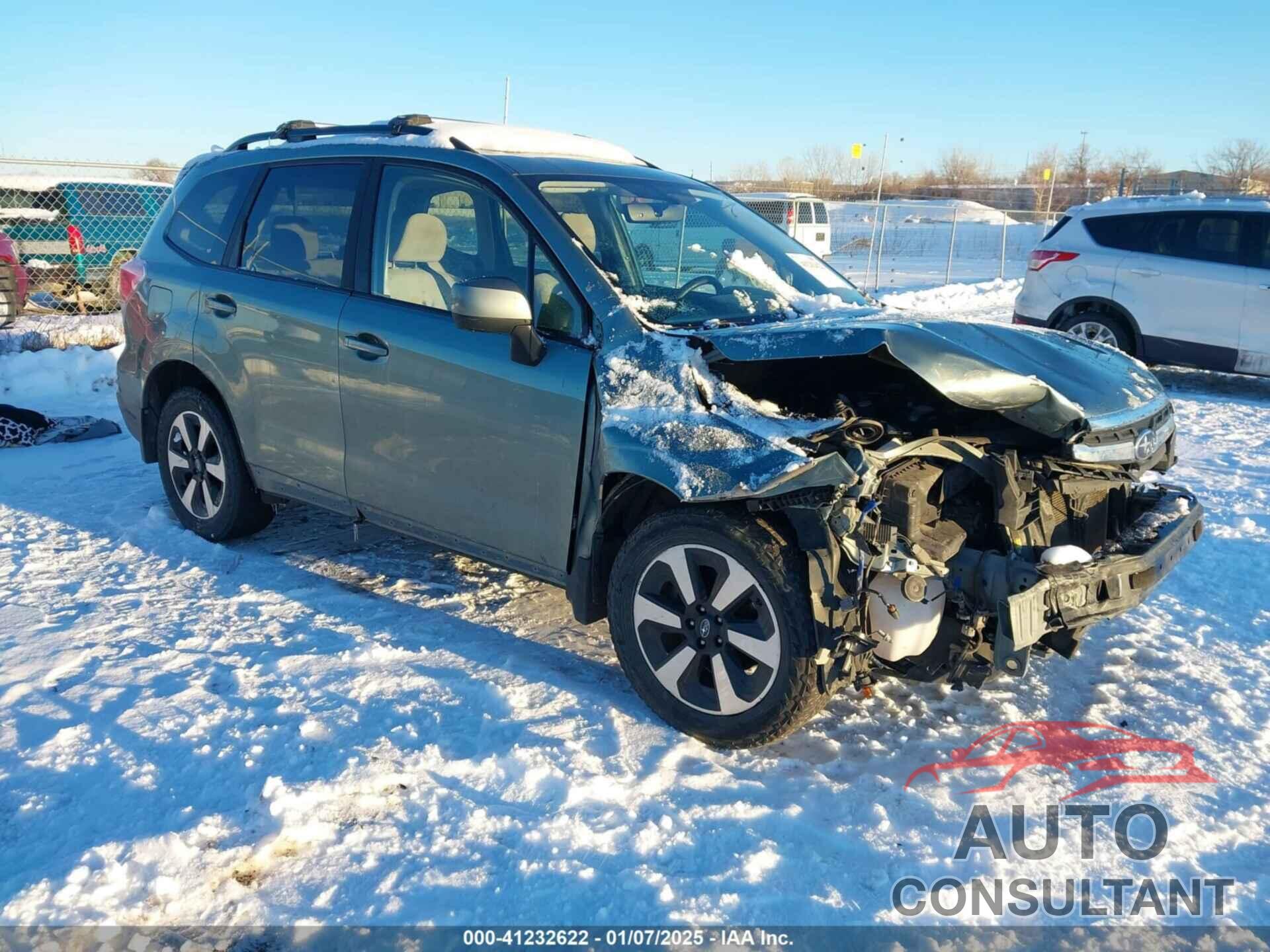 SUBARU FORESTER 2018 - JF2SJAEC7JH616233