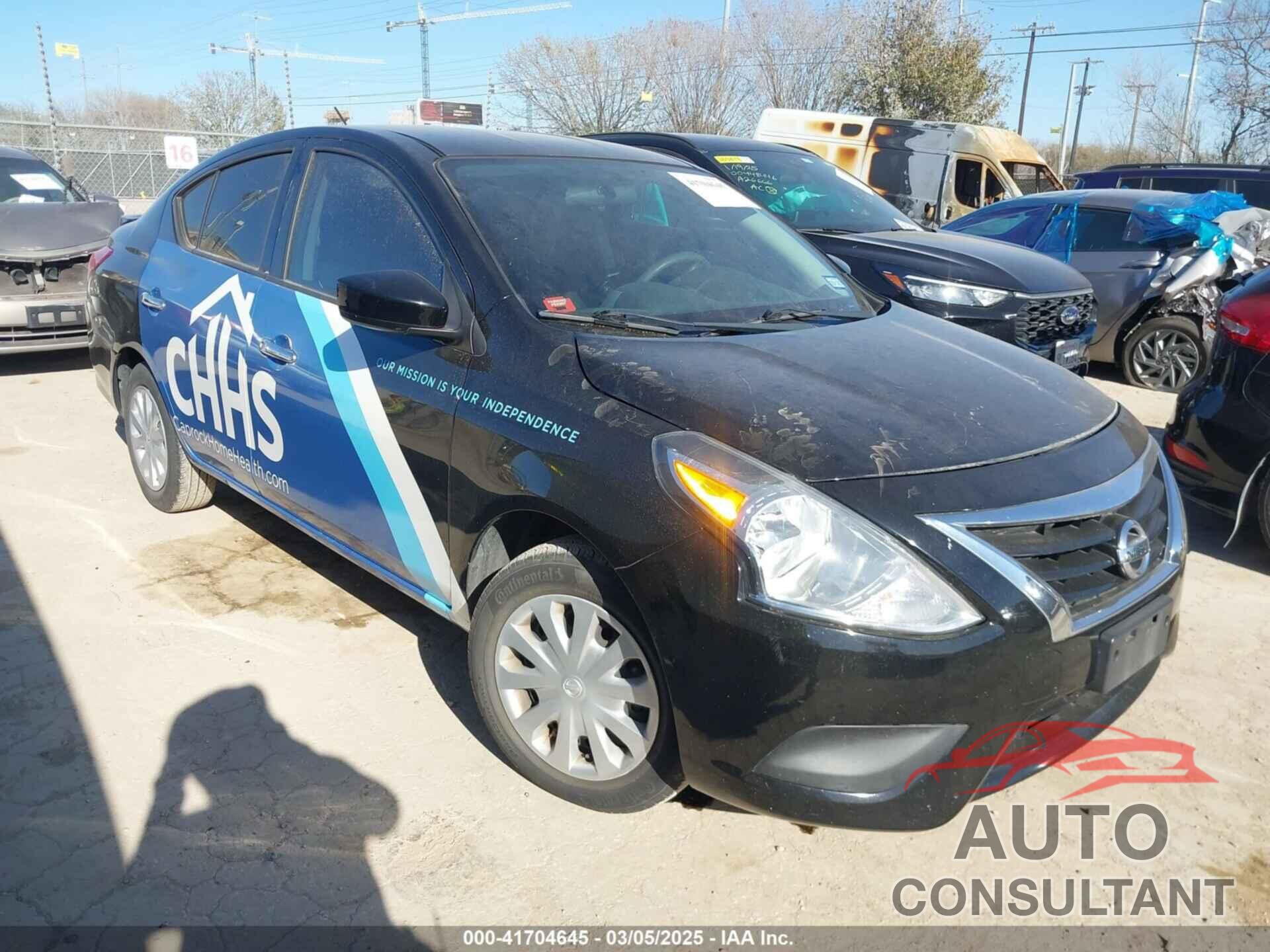 NISSAN VERSA 2019 - 3N1CN7AP9KL835025