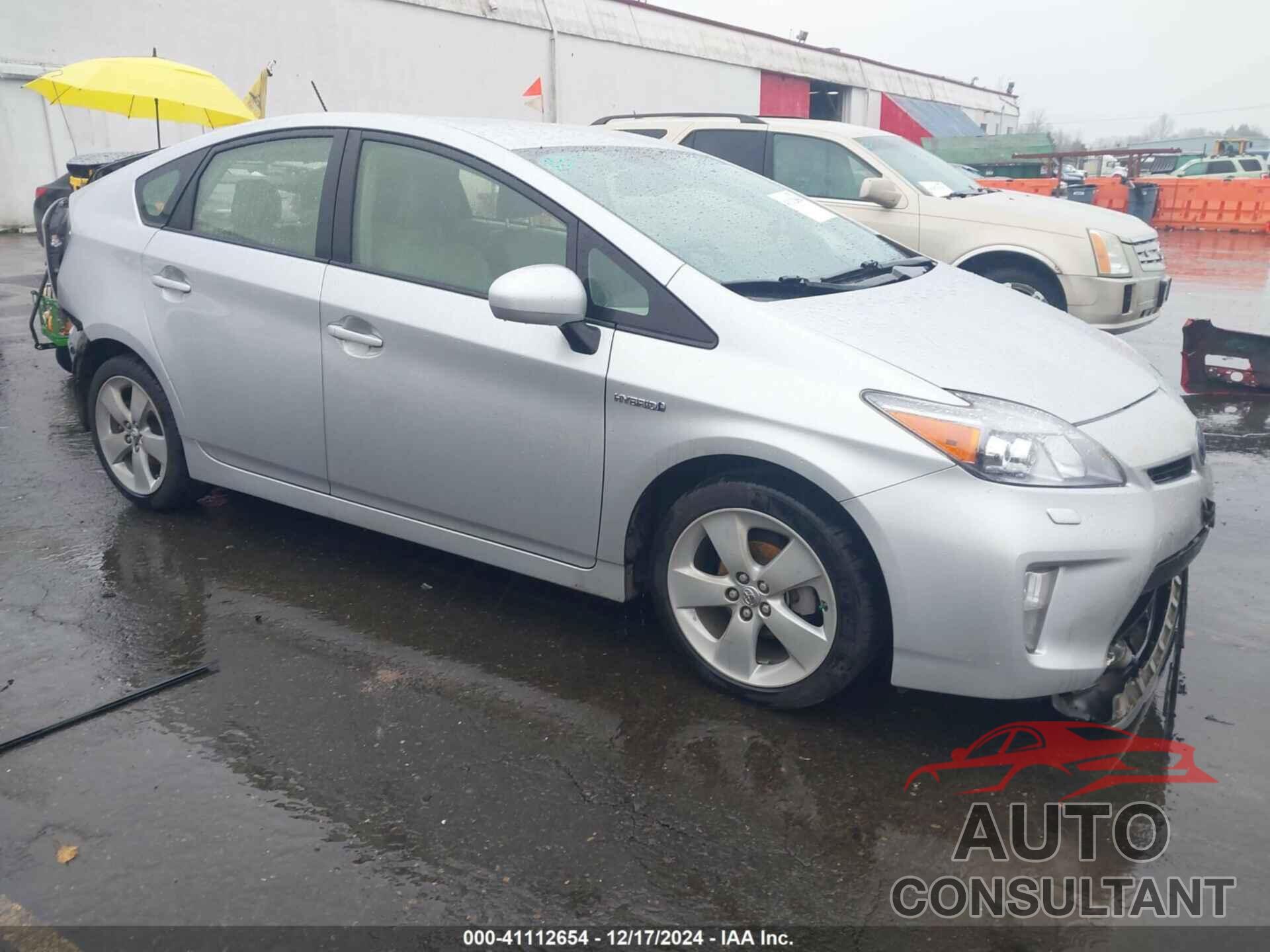 TOYOTA PRIUS 2013 - JTDKN3DU9D5602137