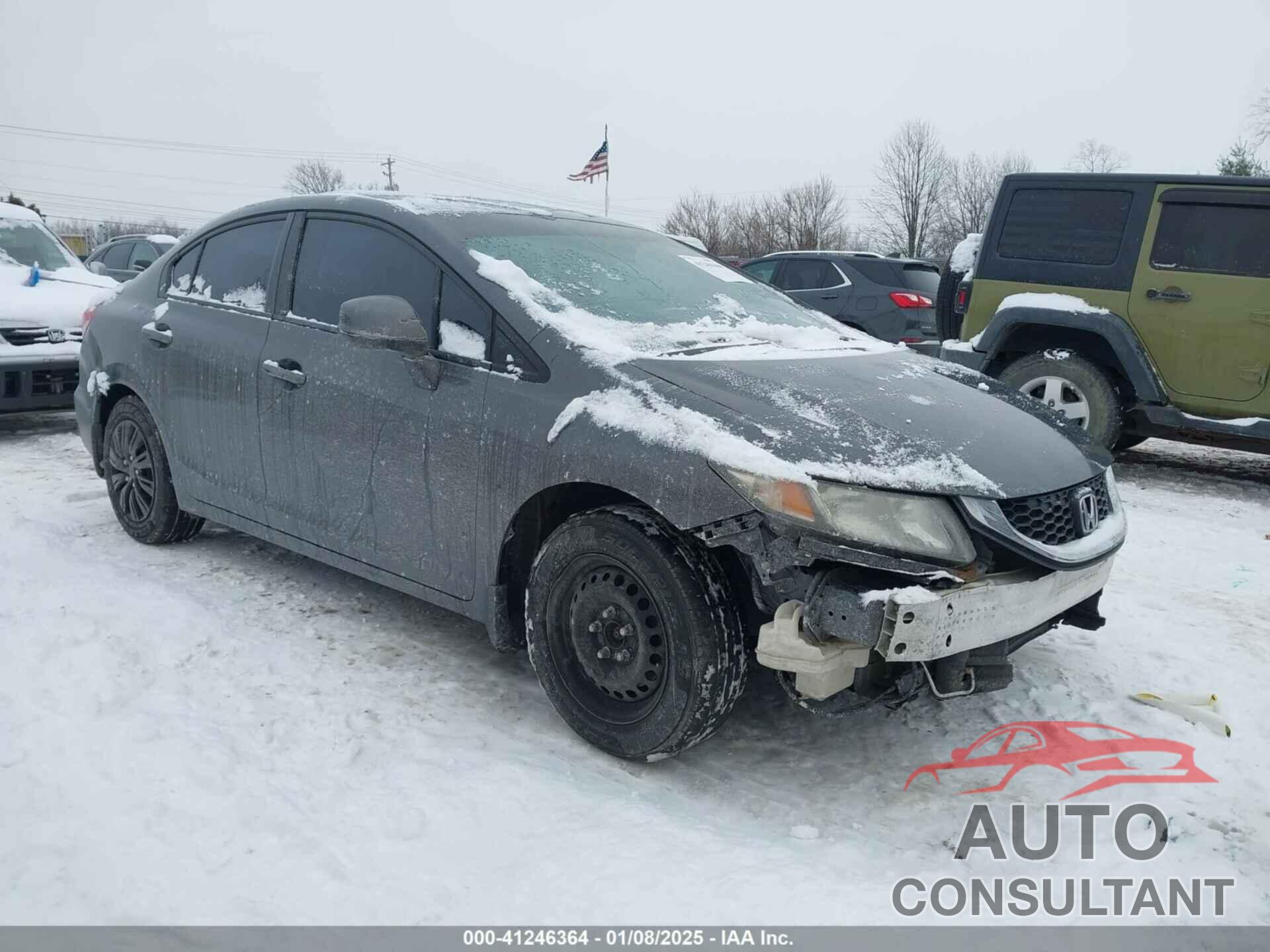 HONDA CIVIC 2013 - 2HGFB2F57DH569224