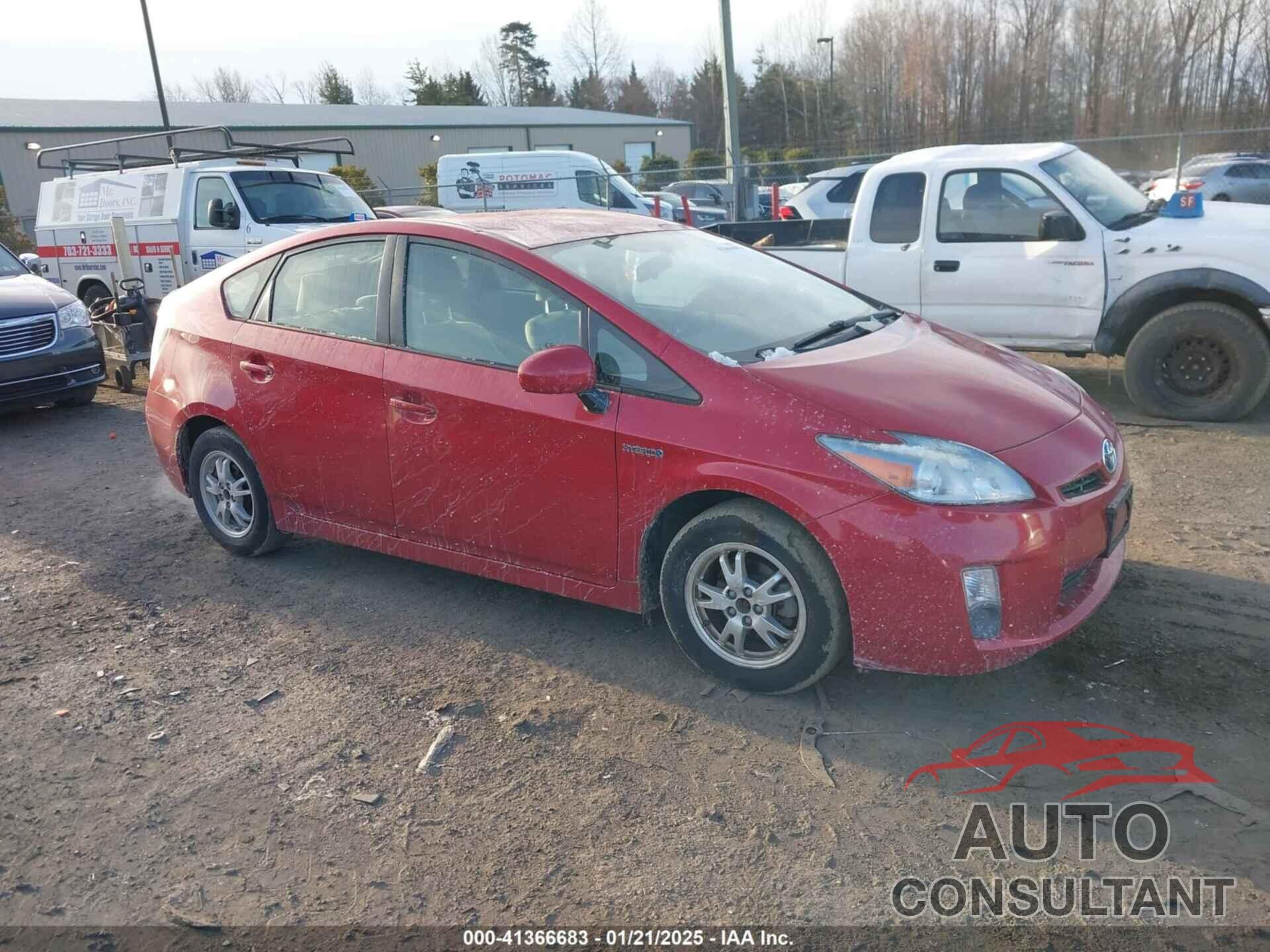 TOYOTA PRIUS 2010 - JTDKN3DU2A5214145